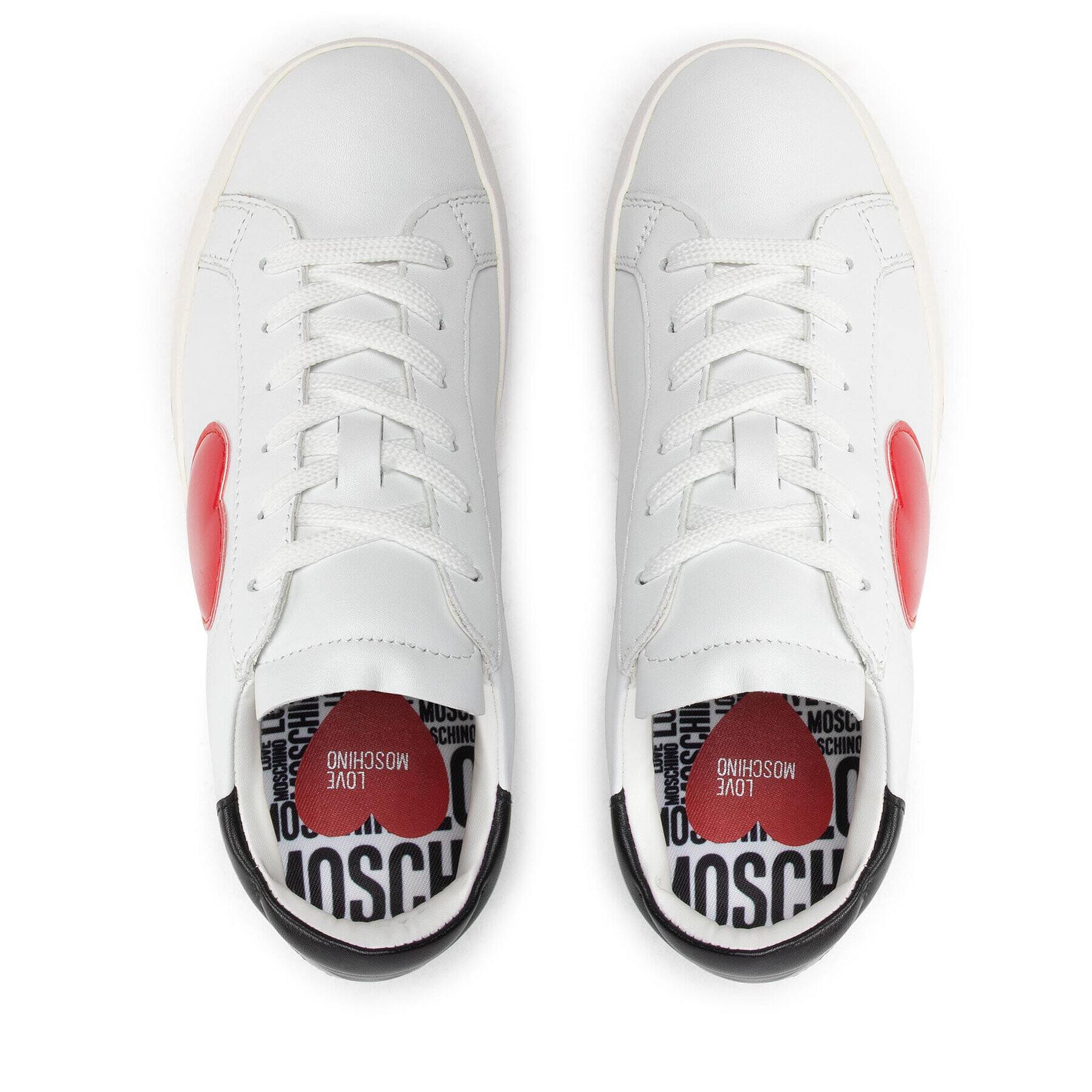 LOVE MOSCHINO Sneakersy JA15162G1FIA110A Biela - Pepit.sk