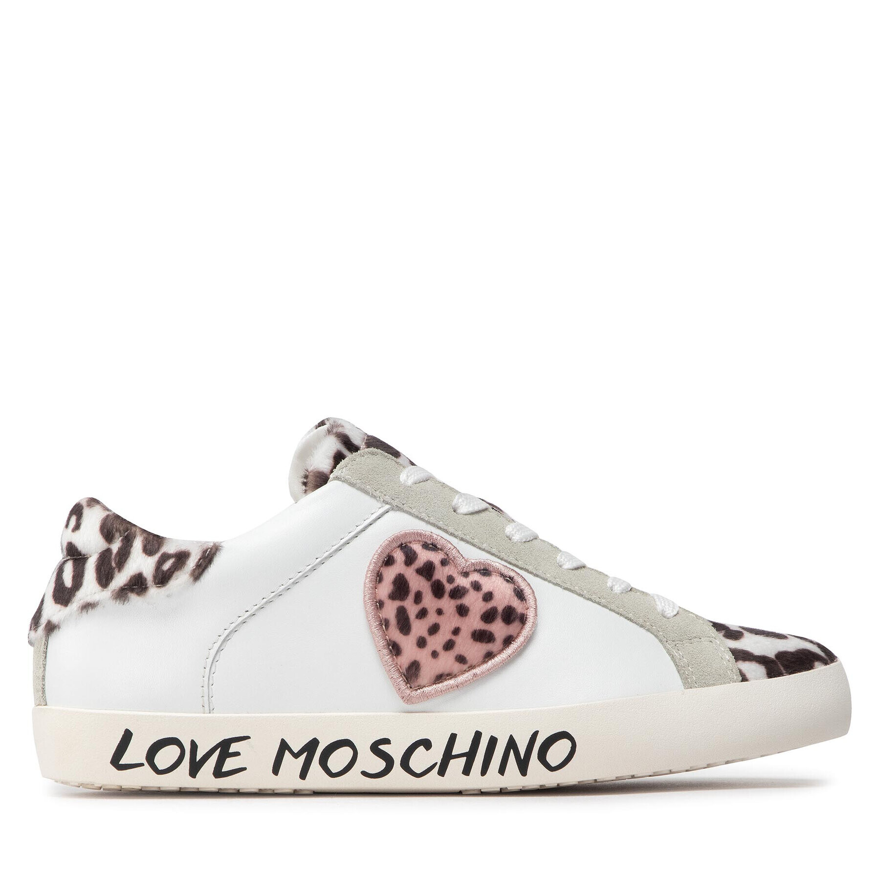 LOVE MOSCHINO Sneakersy JA15162G1FIAB10A Biela - Pepit.sk