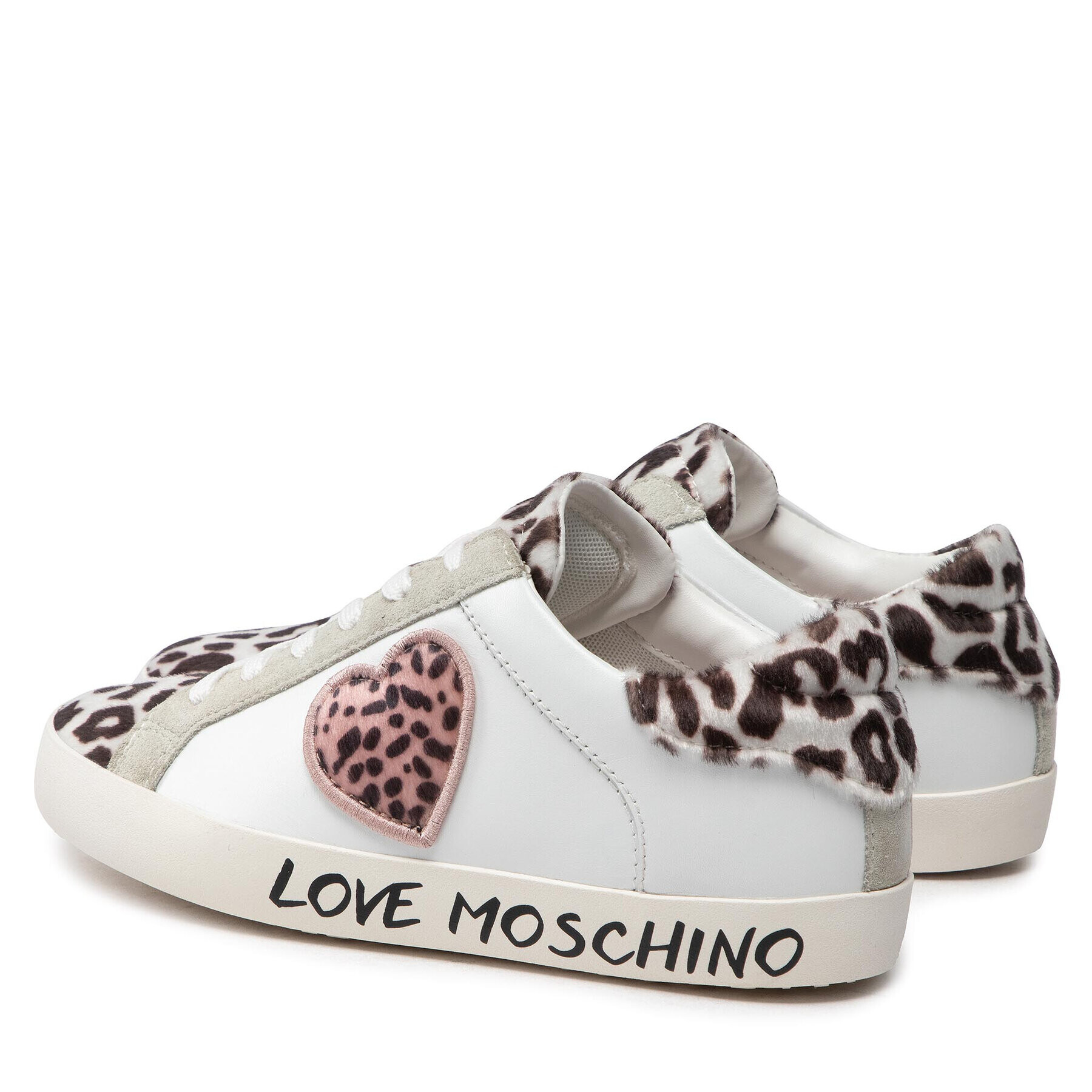 LOVE MOSCHINO Sneakersy JA15162G1FIAB10A Biela - Pepit.sk