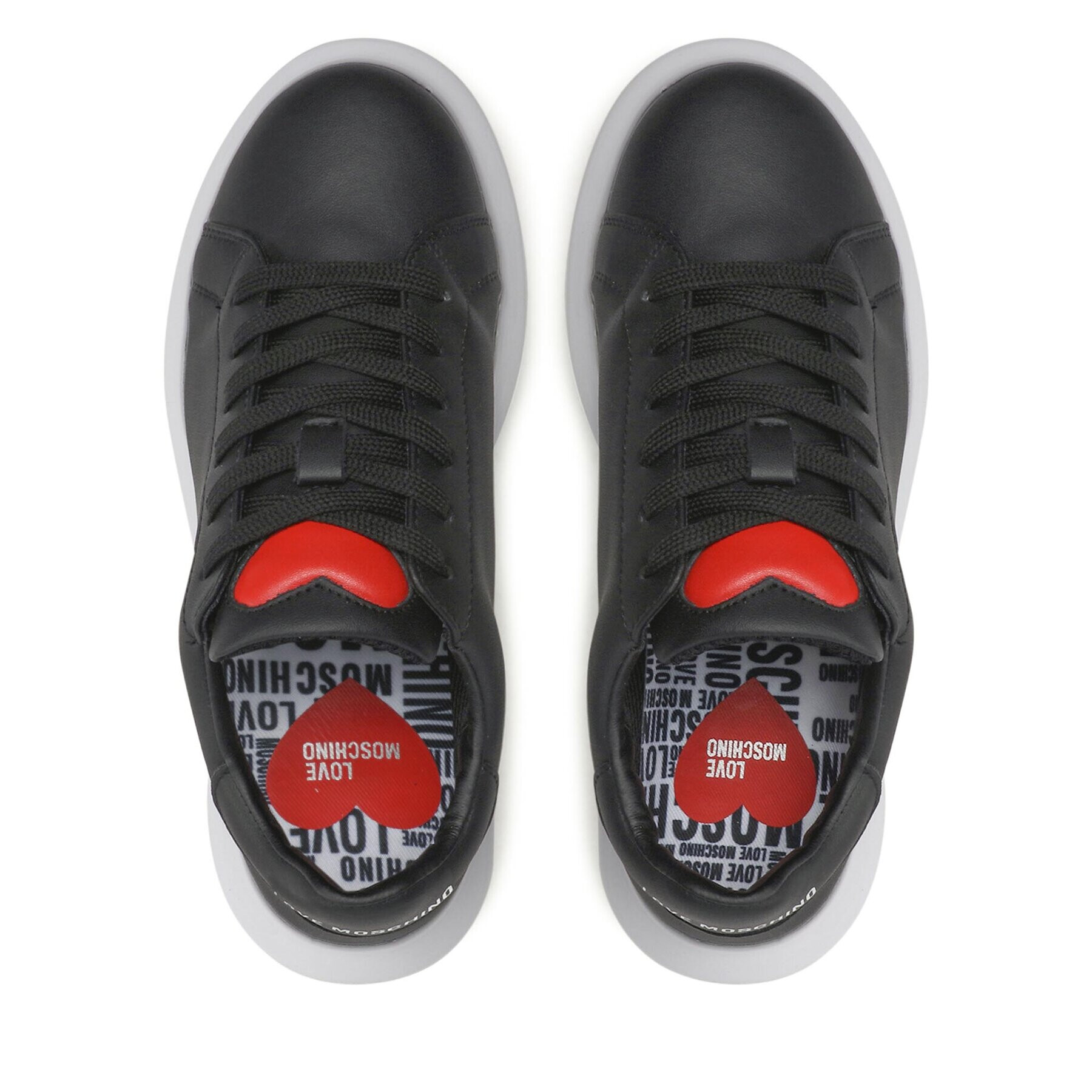 LOVE MOSCHINO Sneakersy JA15174G0FIAY00A Čierna - Pepit.sk