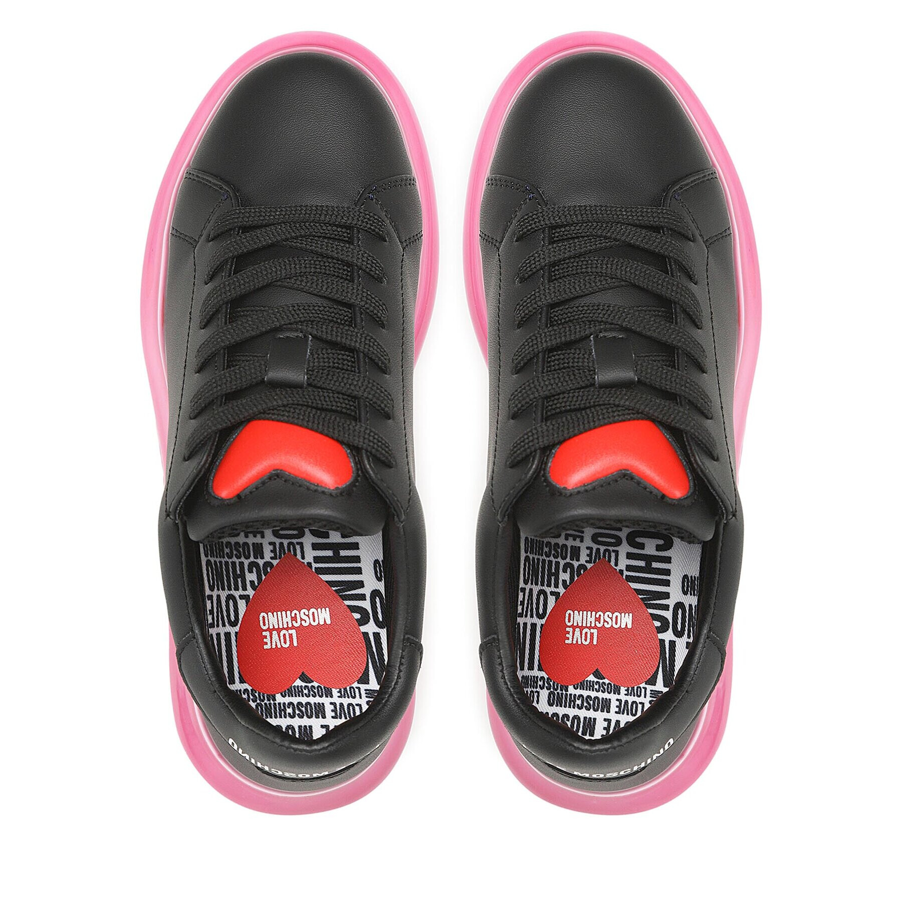 LOVE MOSCHINO Sneakersy JA15174G0FIAY00C Čierna - Pepit.sk