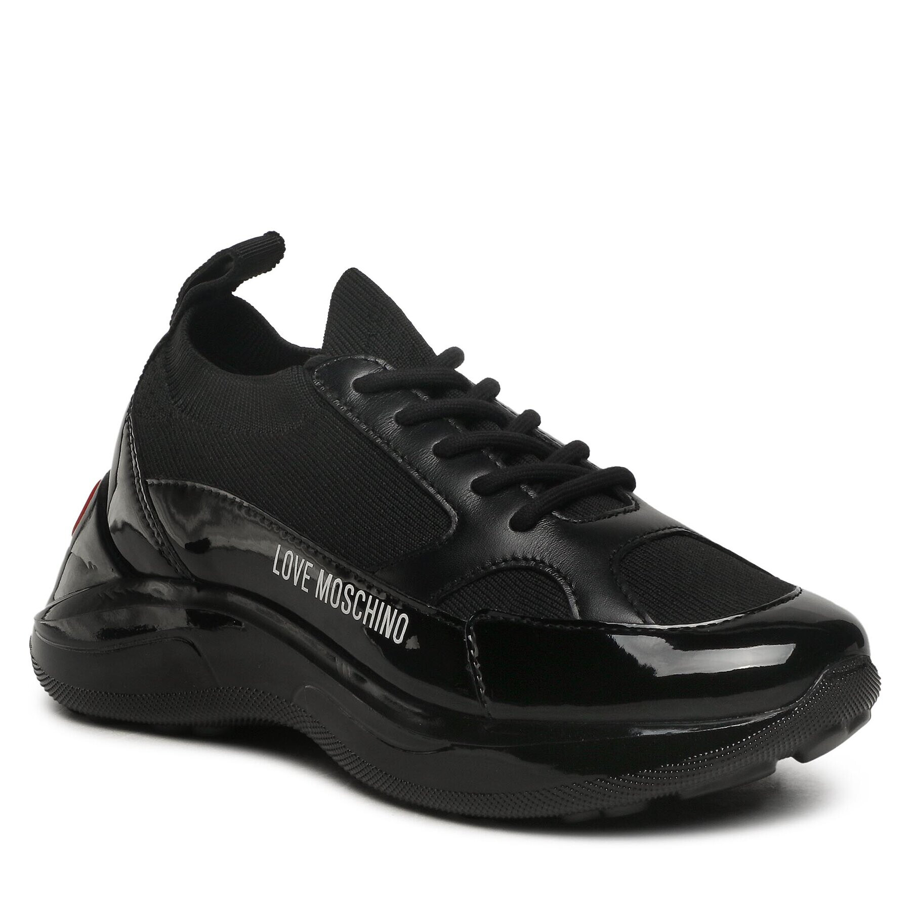 LOVE MOSCHINO Sneakersy JA15196G1HIY500A Čierna - Pepit.sk