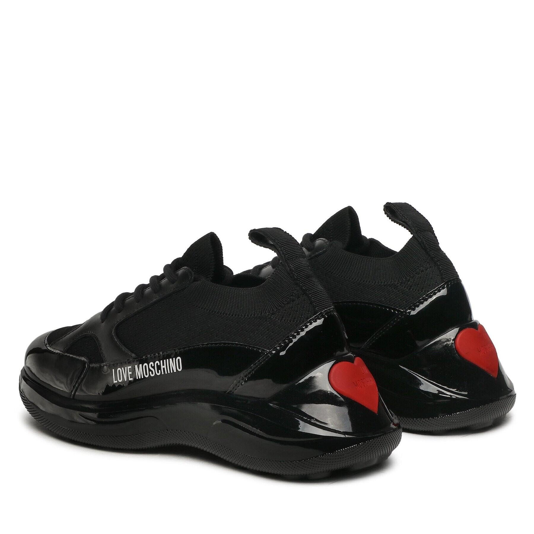 LOVE MOSCHINO Sneakersy JA15196G1HIY500A Čierna - Pepit.sk