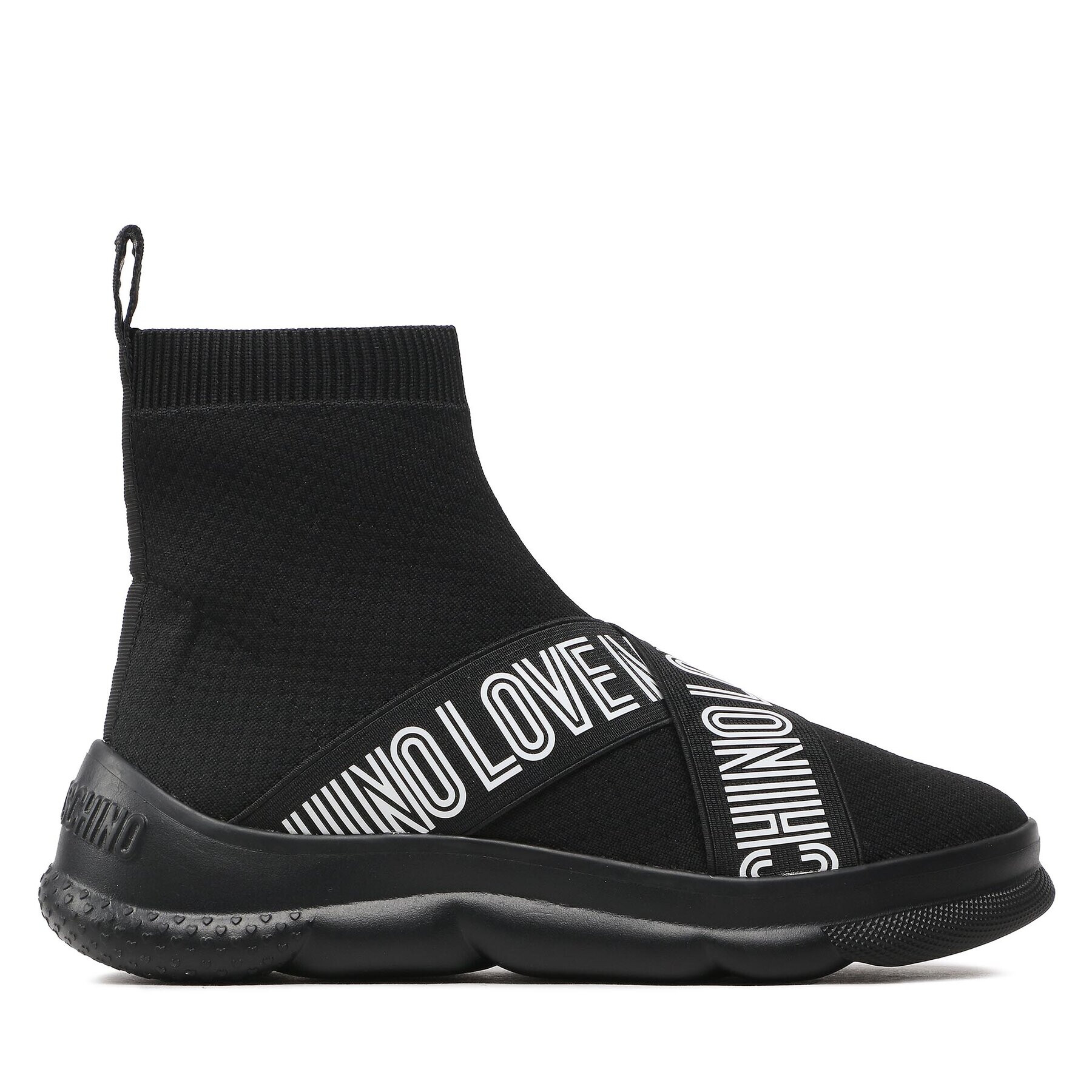 LOVE MOSCHINO Sneakersy JA15224G0FIZG00A Čierna - Pepit.sk