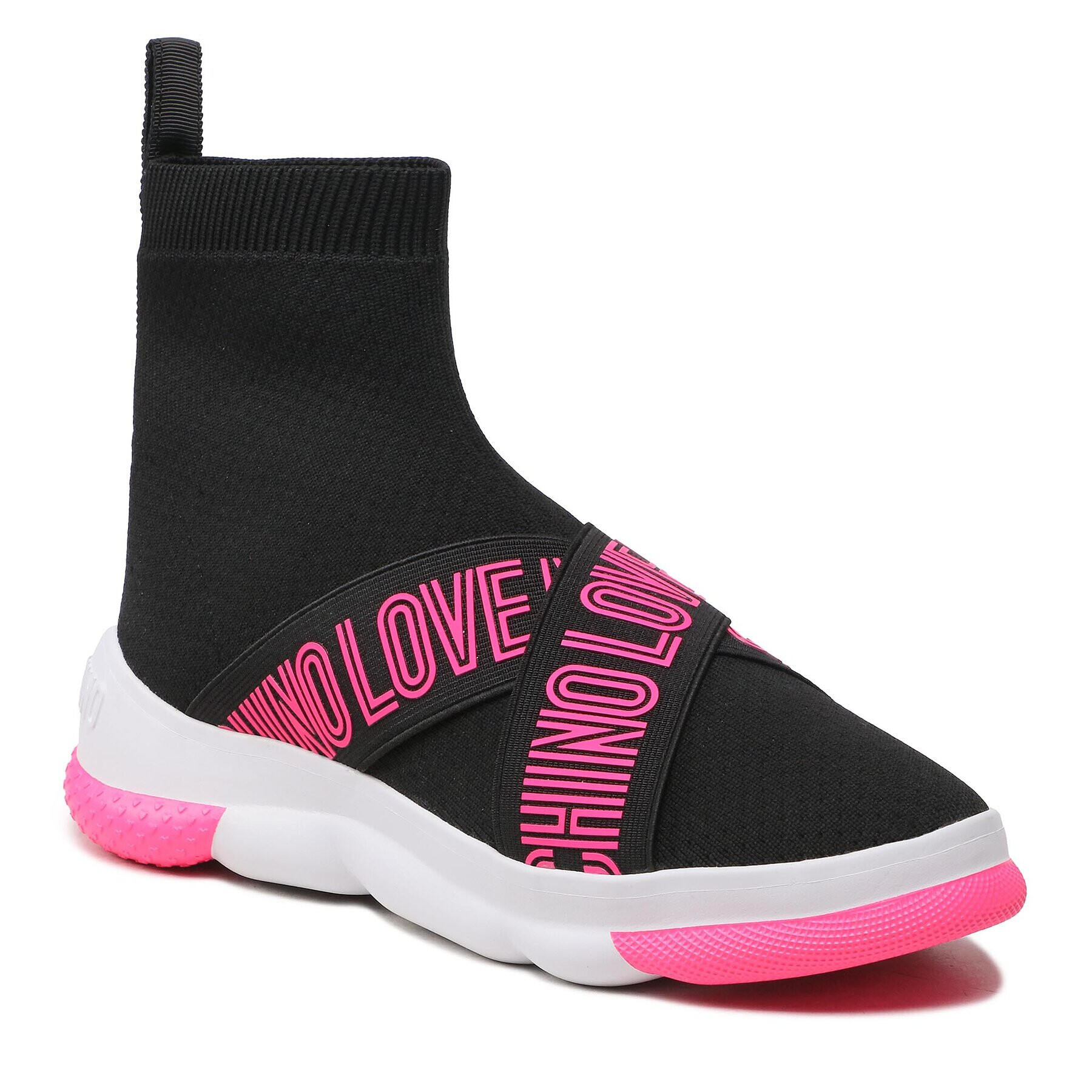 LOVE MOSCHINO Sneakersy JA15224G0FIZH00A Čierna - Pepit.sk