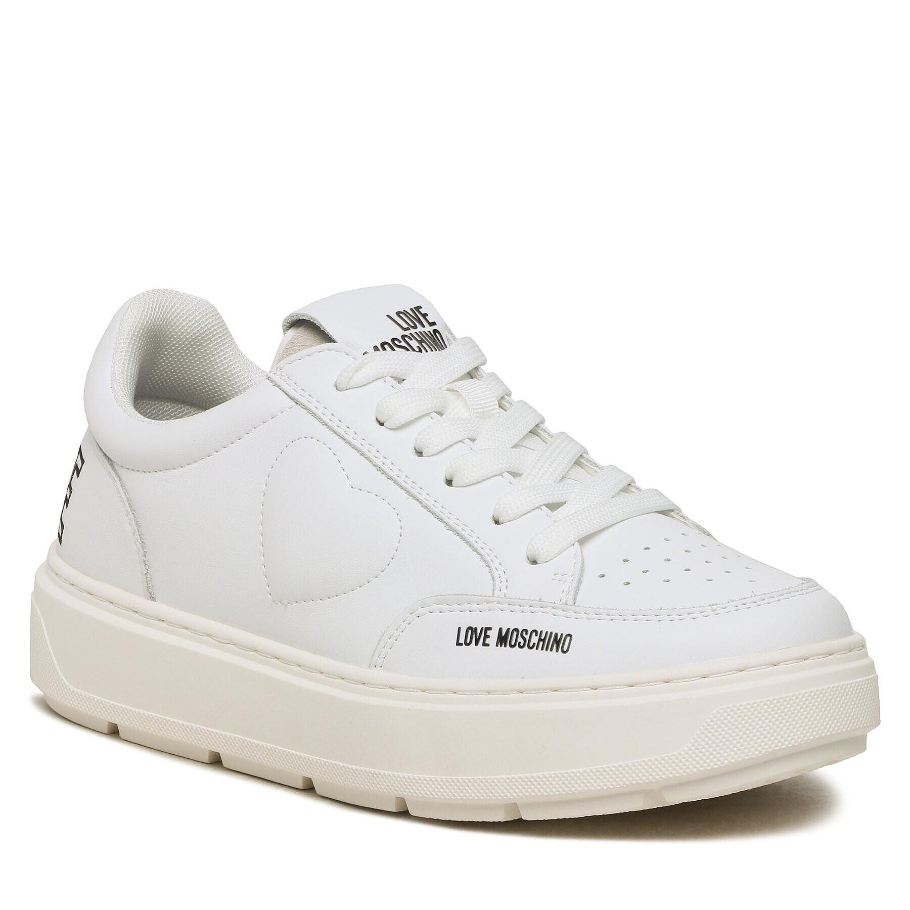 LOVE MOSCHINO Sneakersy JA15244G1HIA0100 Biela - Pepit.sk