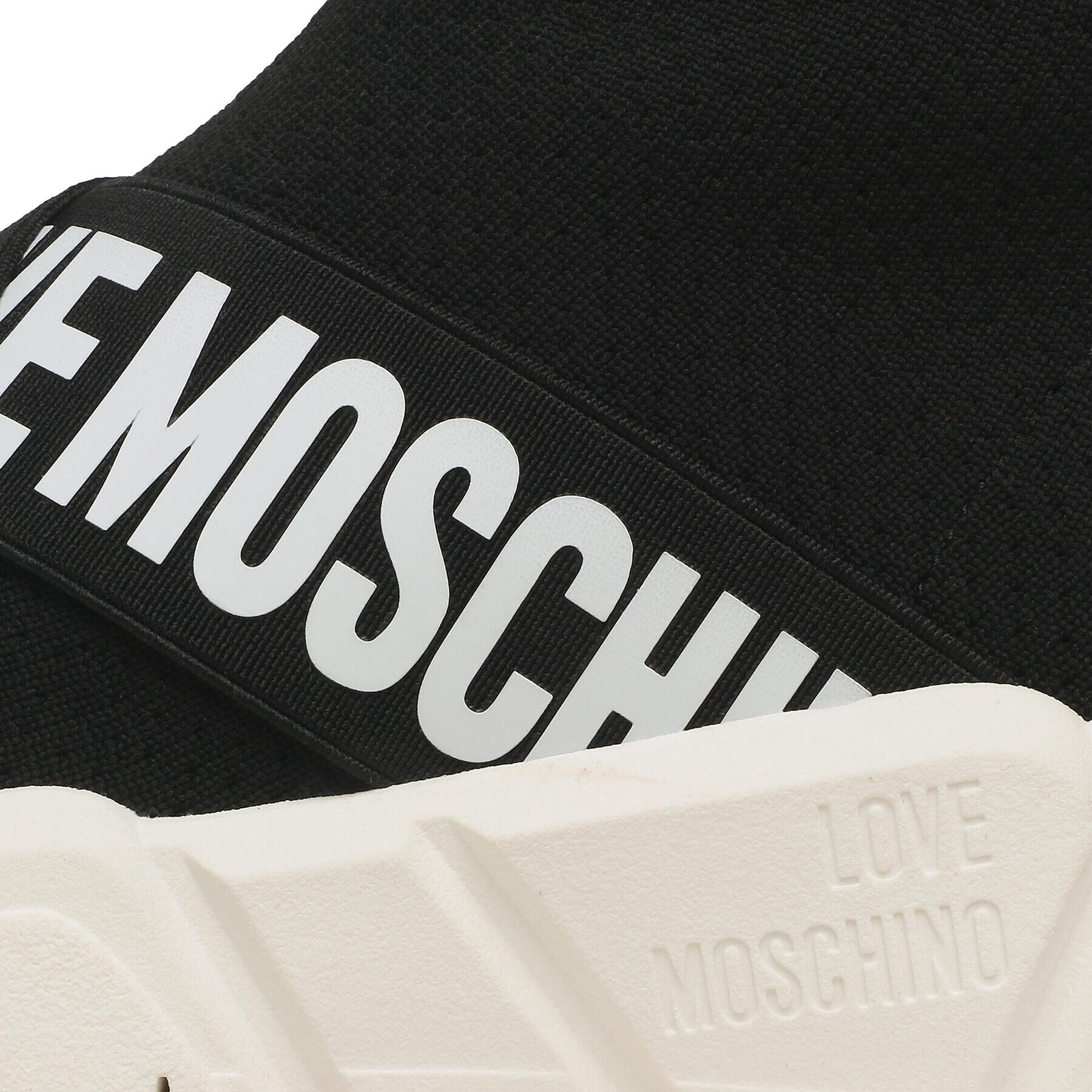 LOVE MOSCHINO Sneakersy JA15263G1HIZ500A Čierna - Pepit.sk