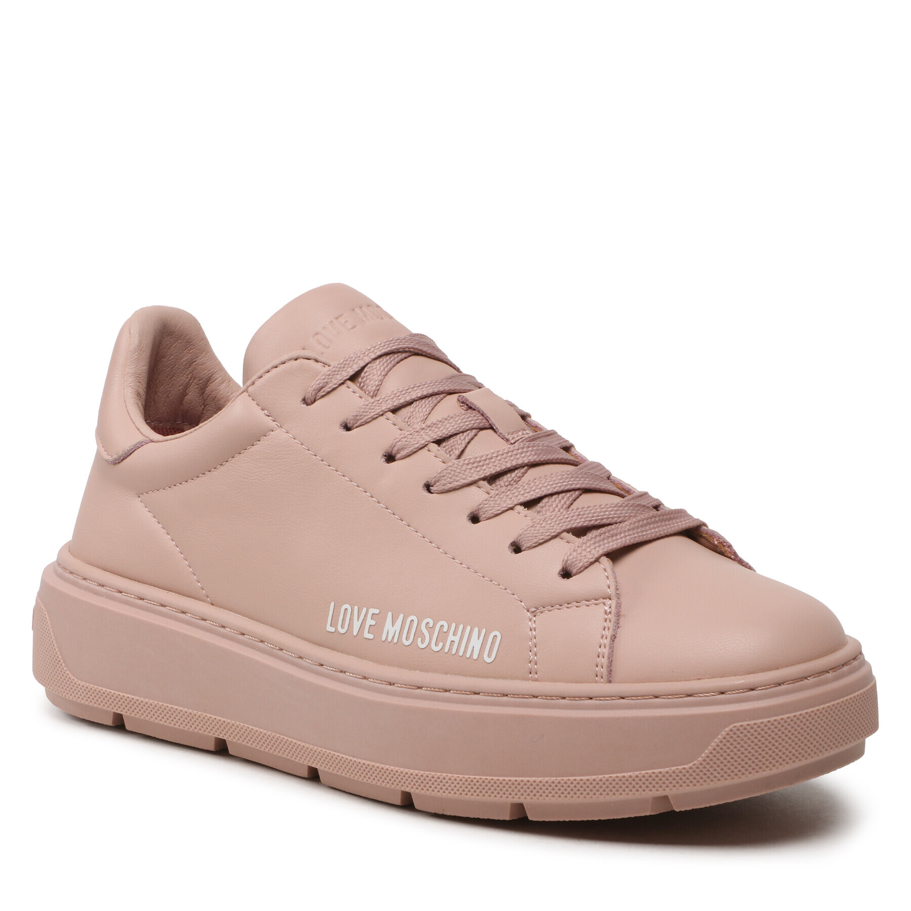 LOVE MOSCHINO Sneakersy JA15304G1GIA0609 Béžová - Pepit.sk