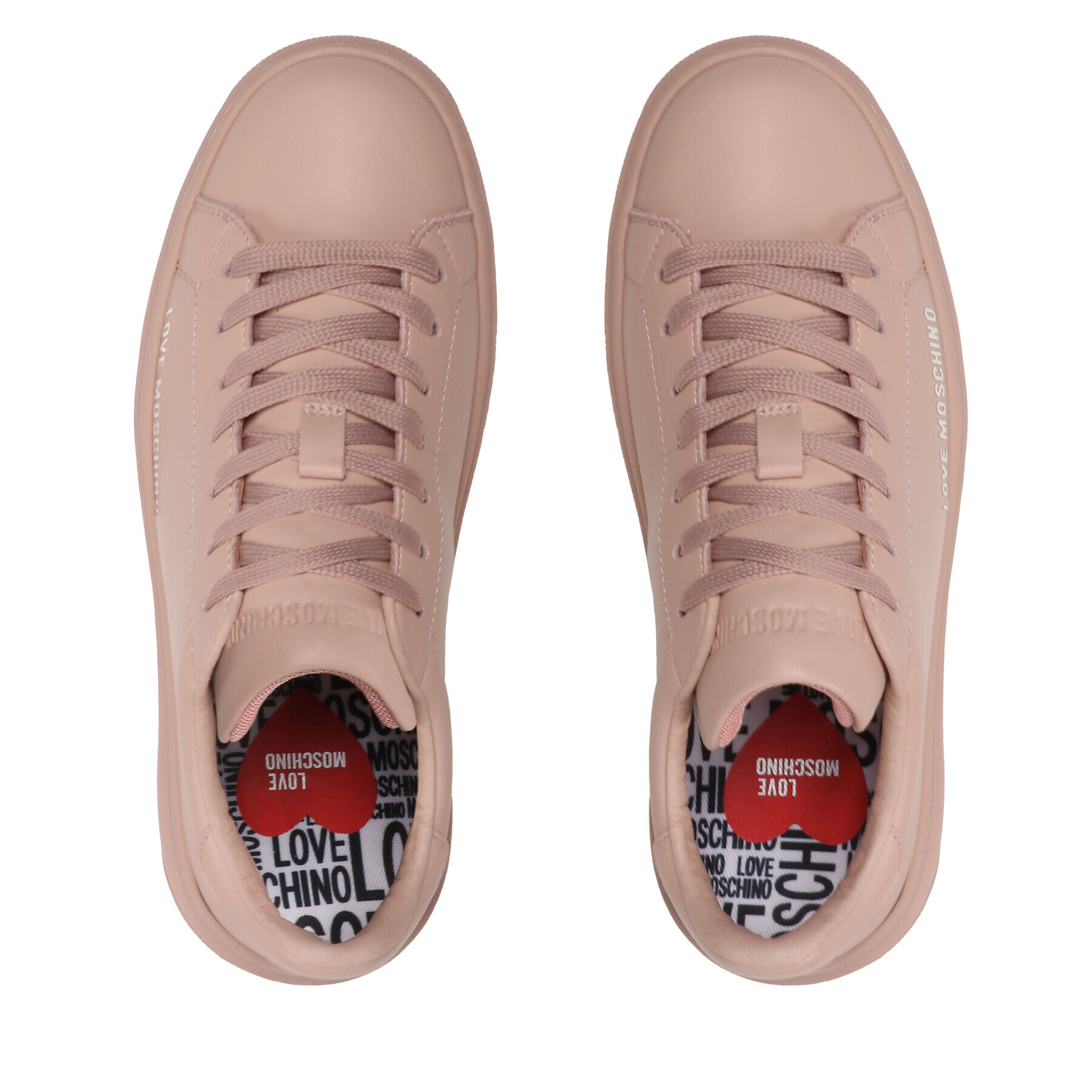 LOVE MOSCHINO Sneakersy JA15304G1GIA0609 Béžová - Pepit.sk