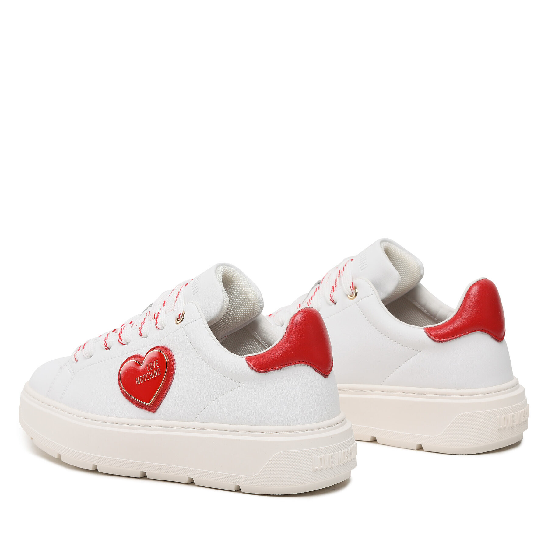 LOVE MOSCHINO Sneakersy JA15384G1GIA110B Biela - Pepit.sk