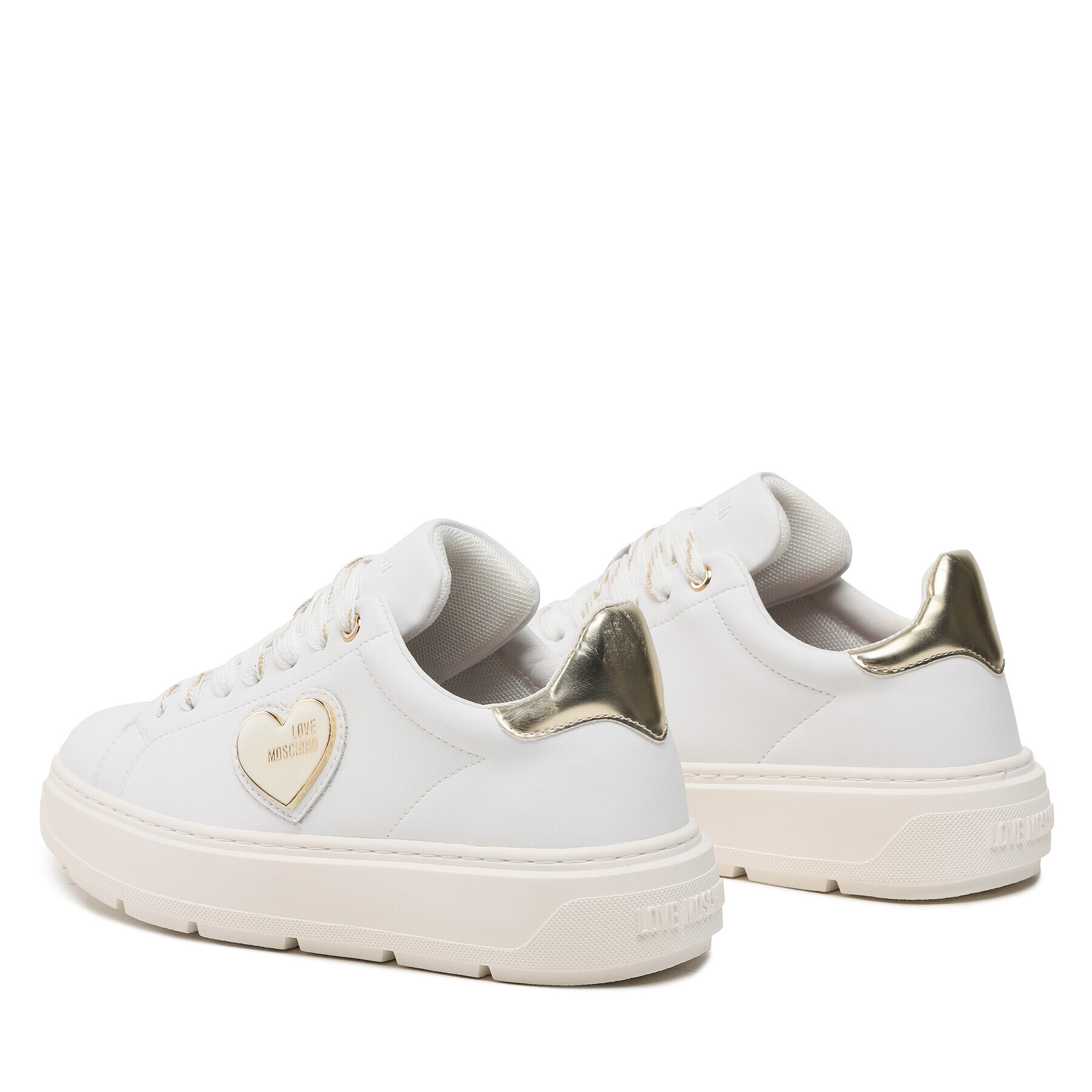 LOVE MOSCHINO Sneakersy JA15384G1GIA210A Biela - Pepit.sk