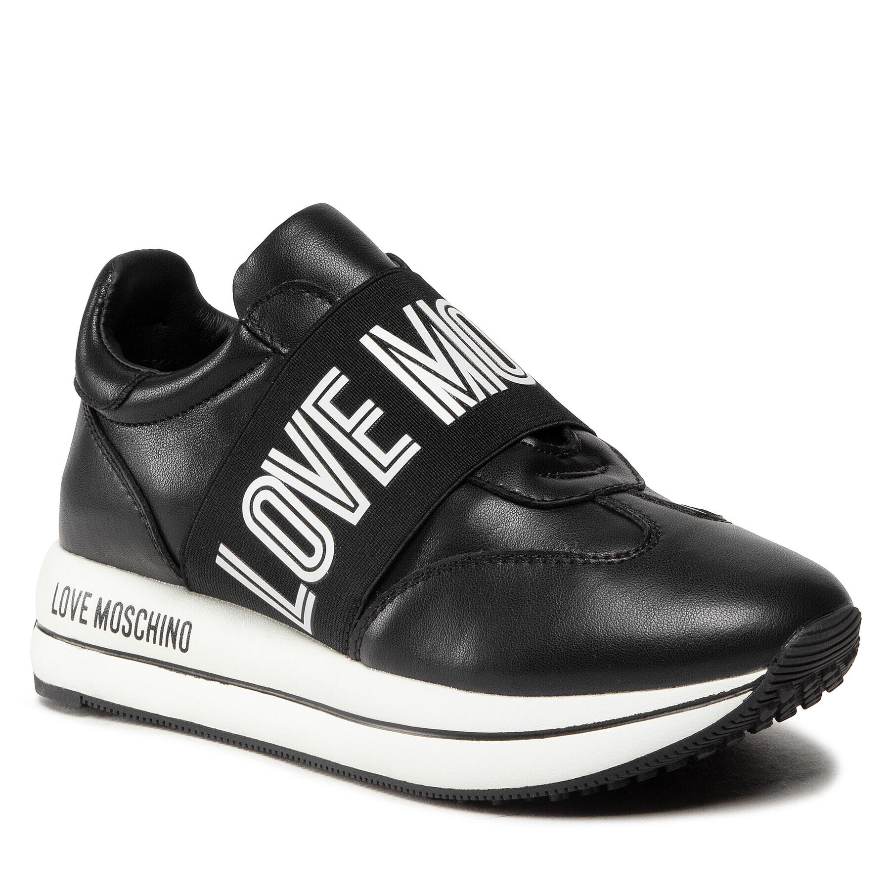 LOVE MOSCHINO Sneakersy JA15394G1FIE0000 Čierna - Pepit.sk