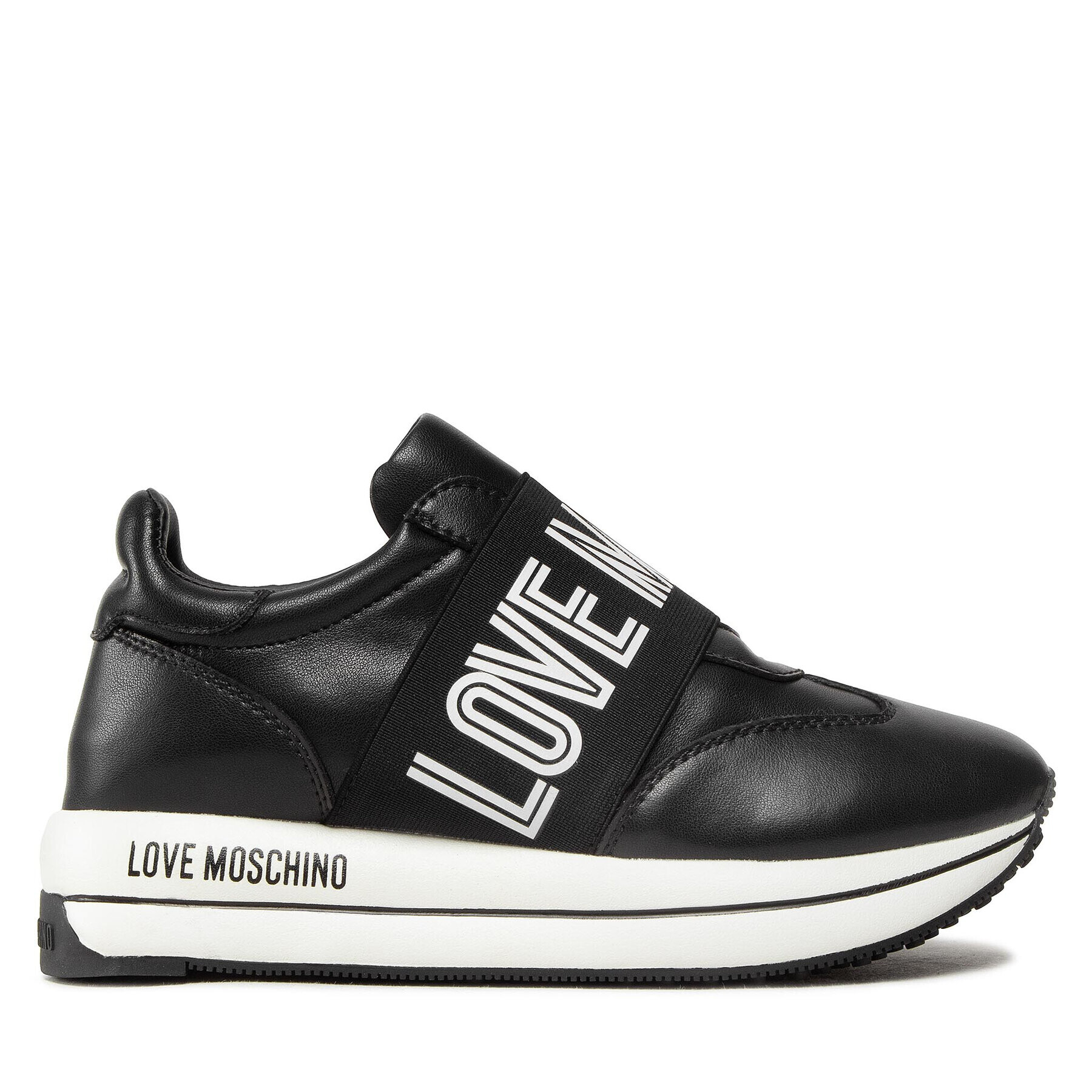 LOVE MOSCHINO Sneakersy JA15394G1FIE0000 Čierna - Pepit.sk