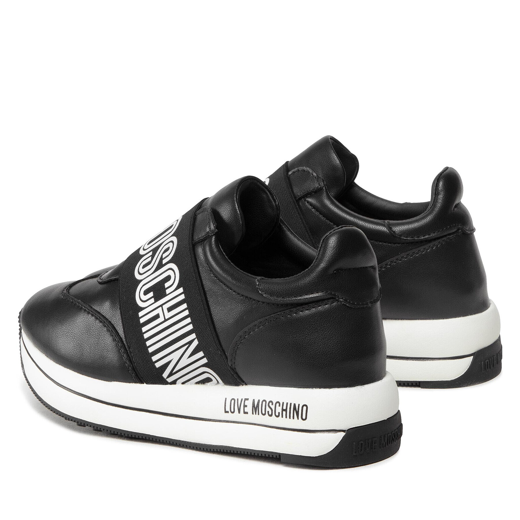 LOVE MOSCHINO Sneakersy JA15394G1FIE0000 Čierna - Pepit.sk