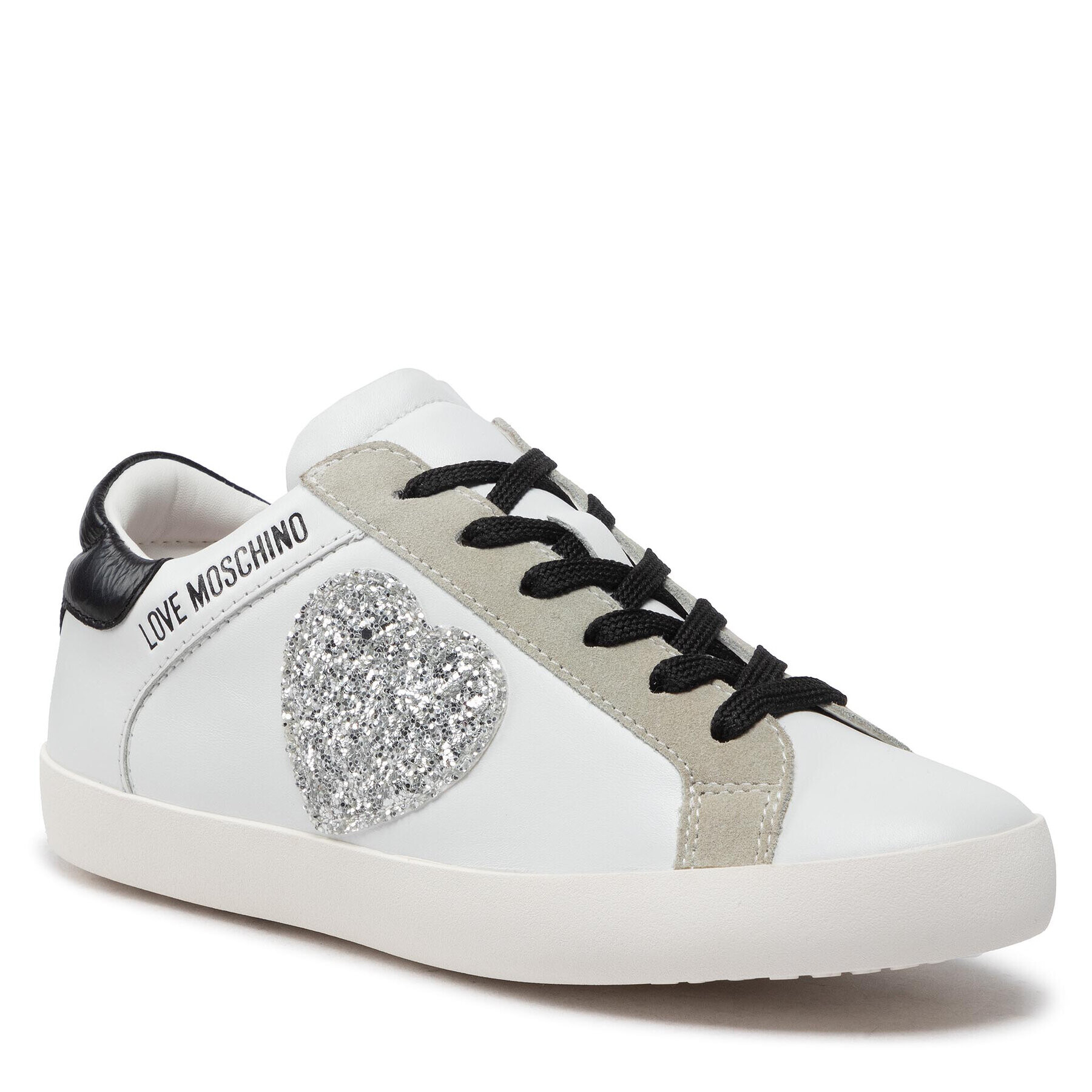 LOVE MOSCHINO Sneakersy JA15402G1FIAC10A Biela - Pepit.sk