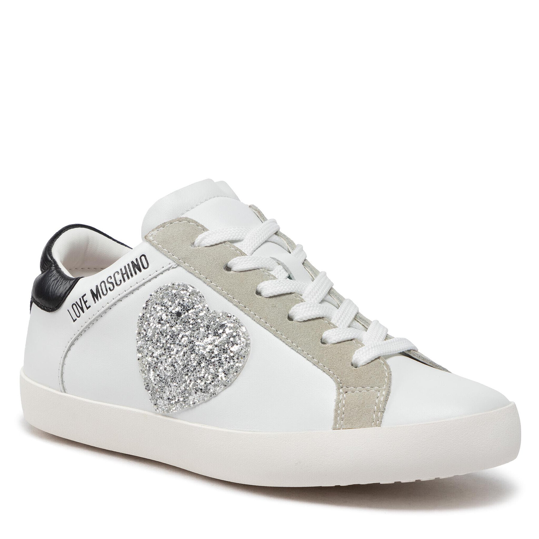 LOVE MOSCHINO Sneakersy JA15402G1FIAC10A Biela - Pepit.sk