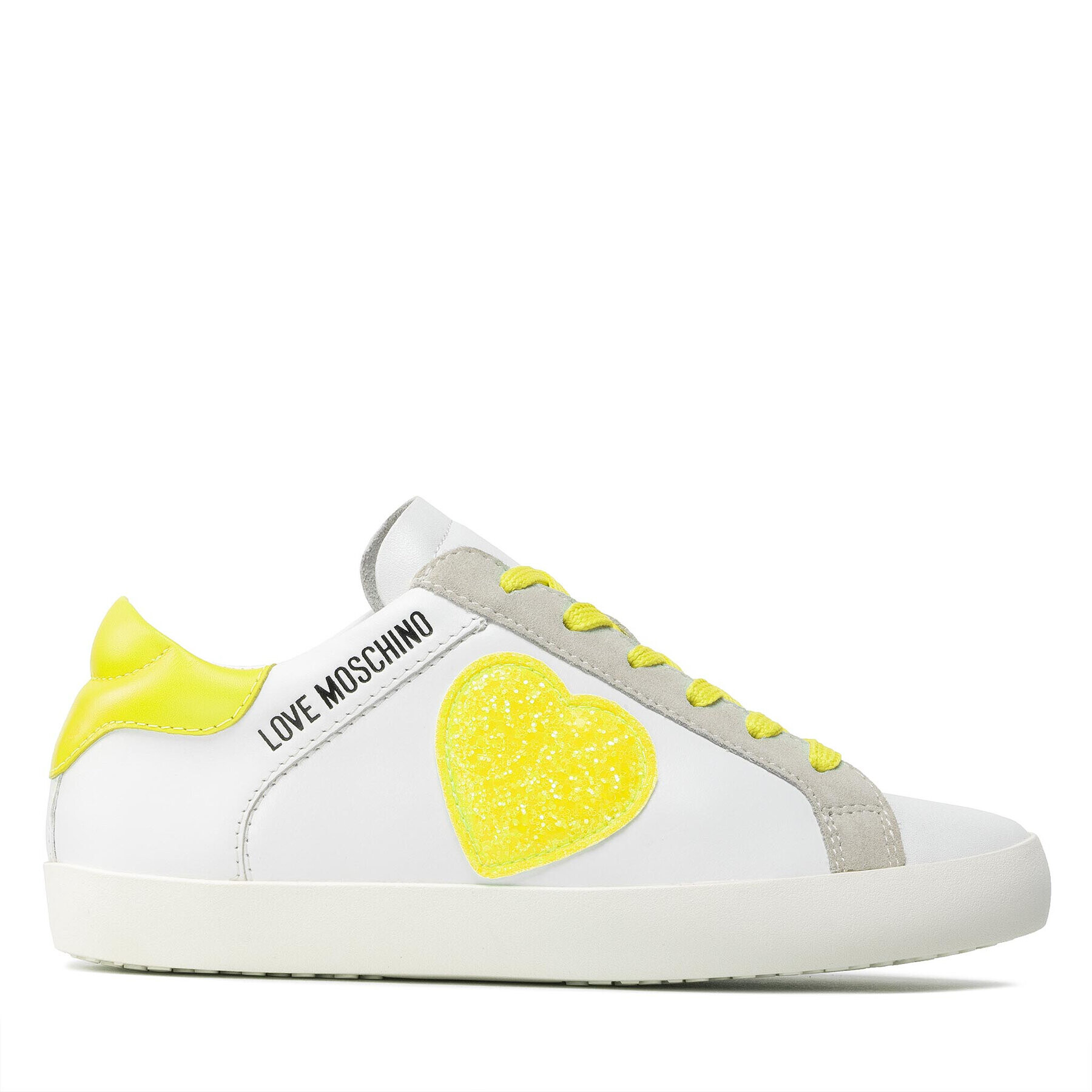 LOVE MOSCHINO Sneakersy JA15402G1FIAD10A Biela - Pepit.sk