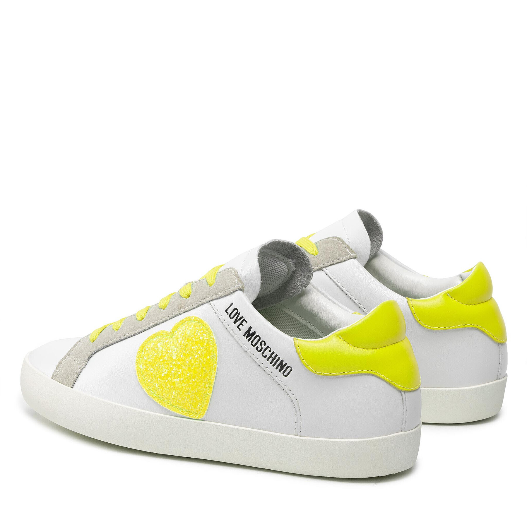 LOVE MOSCHINO Sneakersy JA15402G1FIAD10A Biela - Pepit.sk