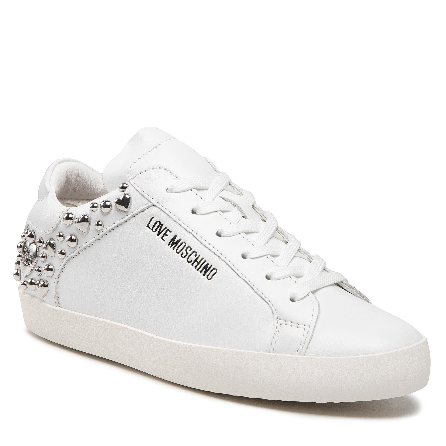 LOVE MOSCHINO Sneakersy JA15472G0FIA0100 Biela - Pepit.sk