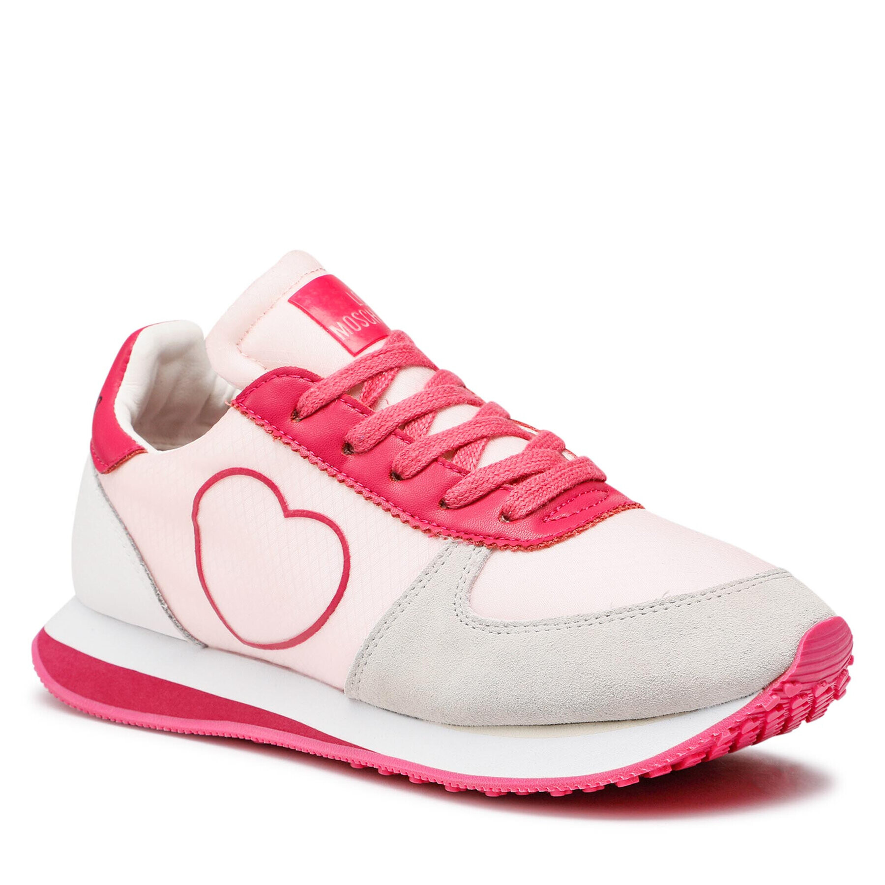 LOVE MOSCHINO Sneakersy JA15522G0EJM260A Ružová - Pepit.sk