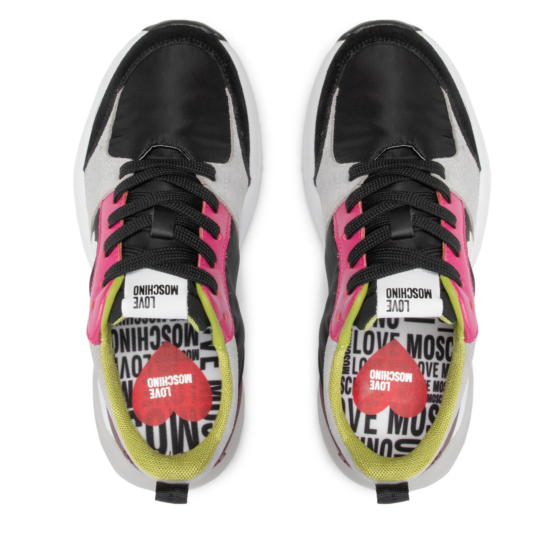 LOVE MOSCHINO Sneakersy JA15555G1FIO700A Čierna - Pepit.sk