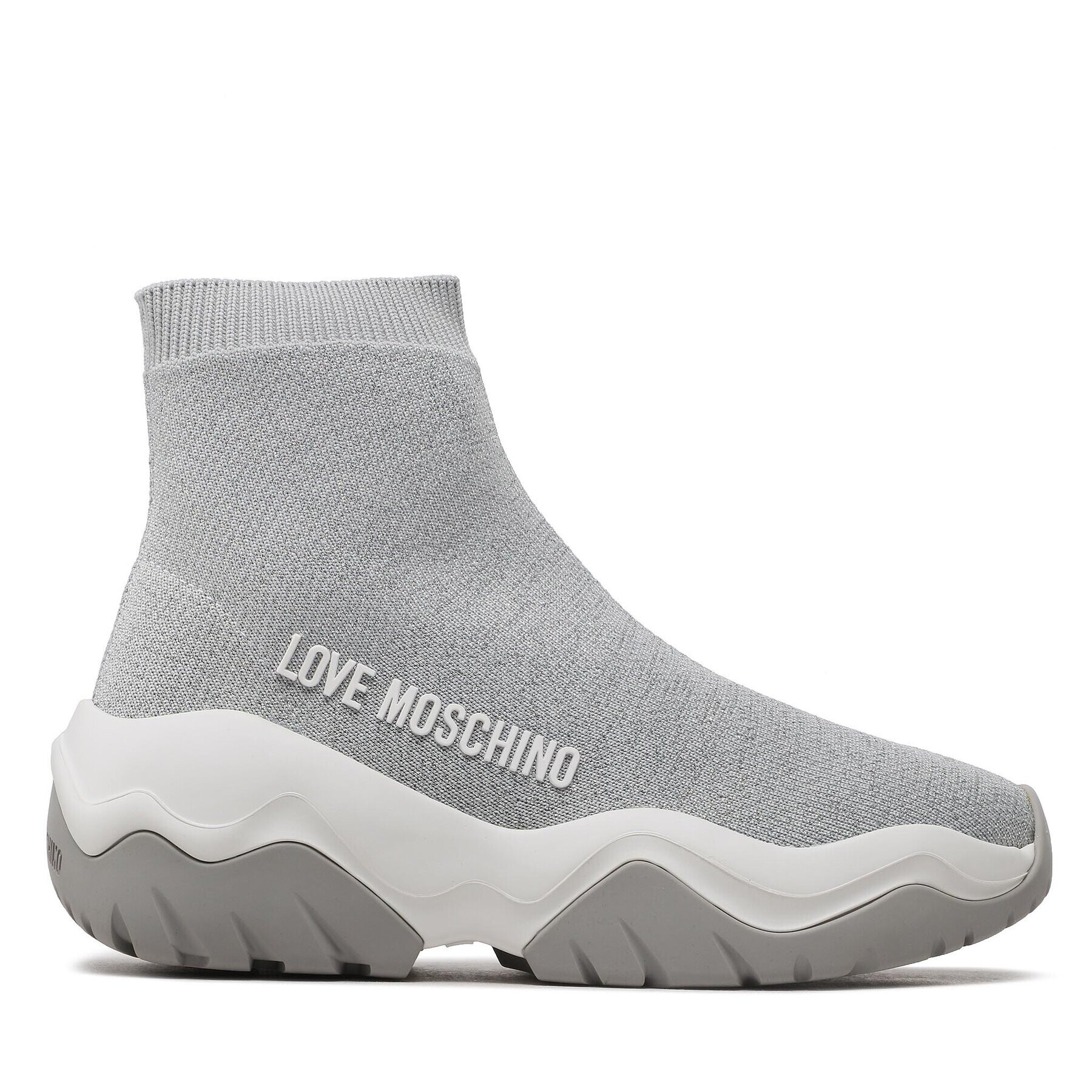 LOVE MOSCHINO Sneakersy JA15574G1GIZS902 Sivá - Pepit.sk