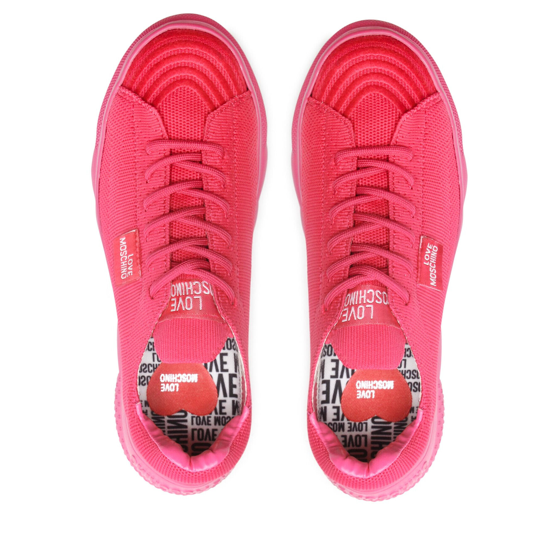 LOVE MOSCHINO Sneakersy JA15594G0EIZL604 Ružová - Pepit.sk