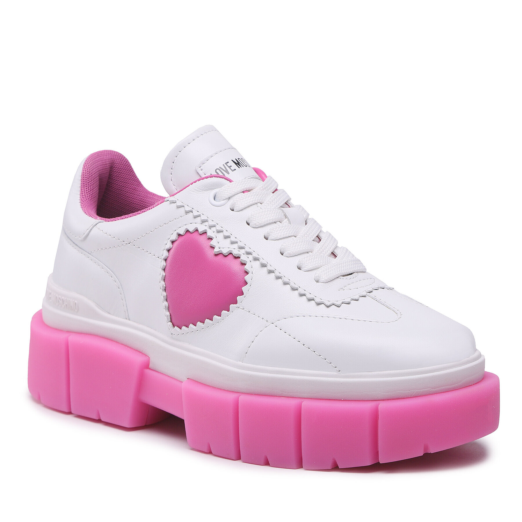 LOVE MOSCHINO Sneakersy JA15676G1GIA110D Biela - Pepit.sk