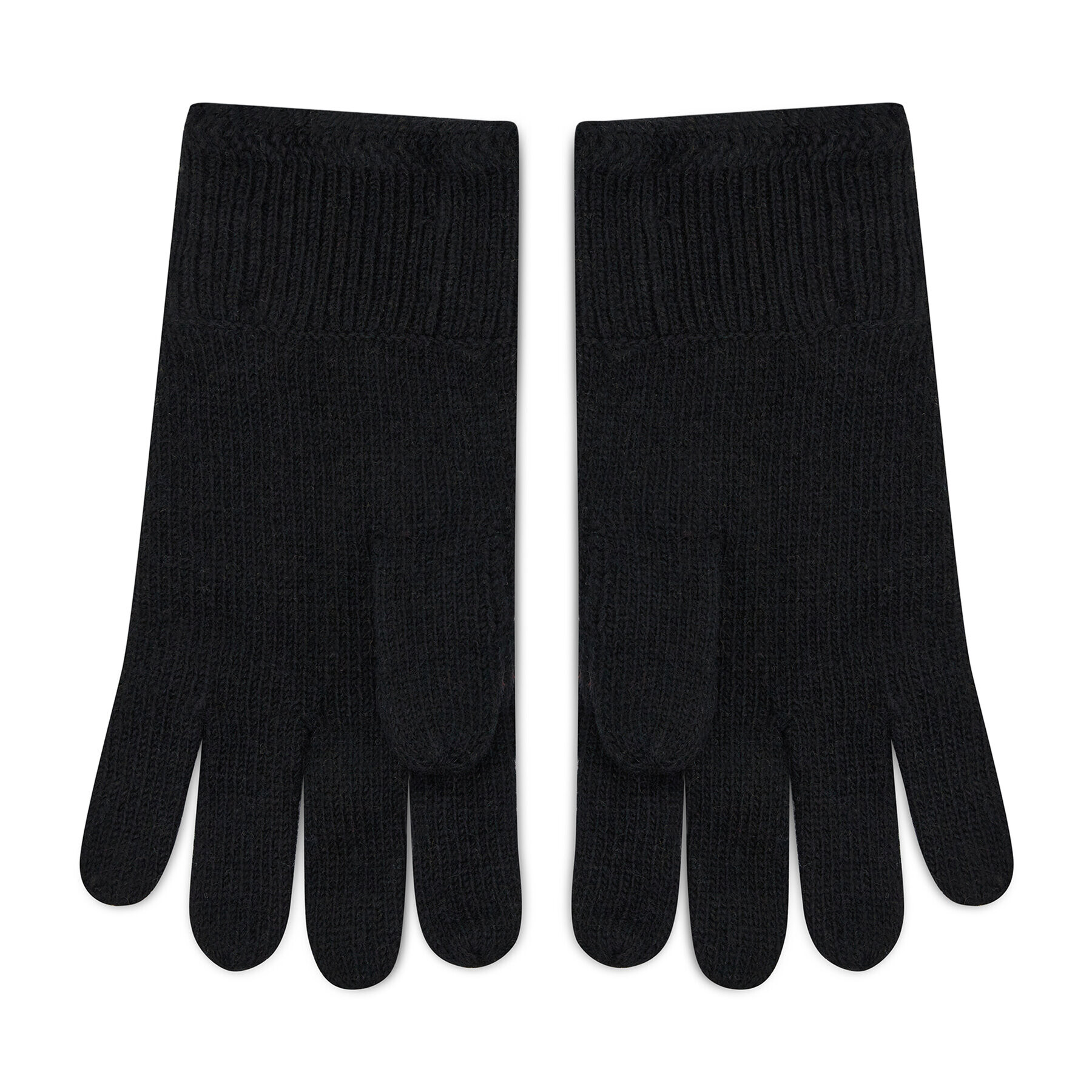 Lyle & Scott Pánske rukavice Racked Rib Gloves GL304CL Čierna - Pepit.sk