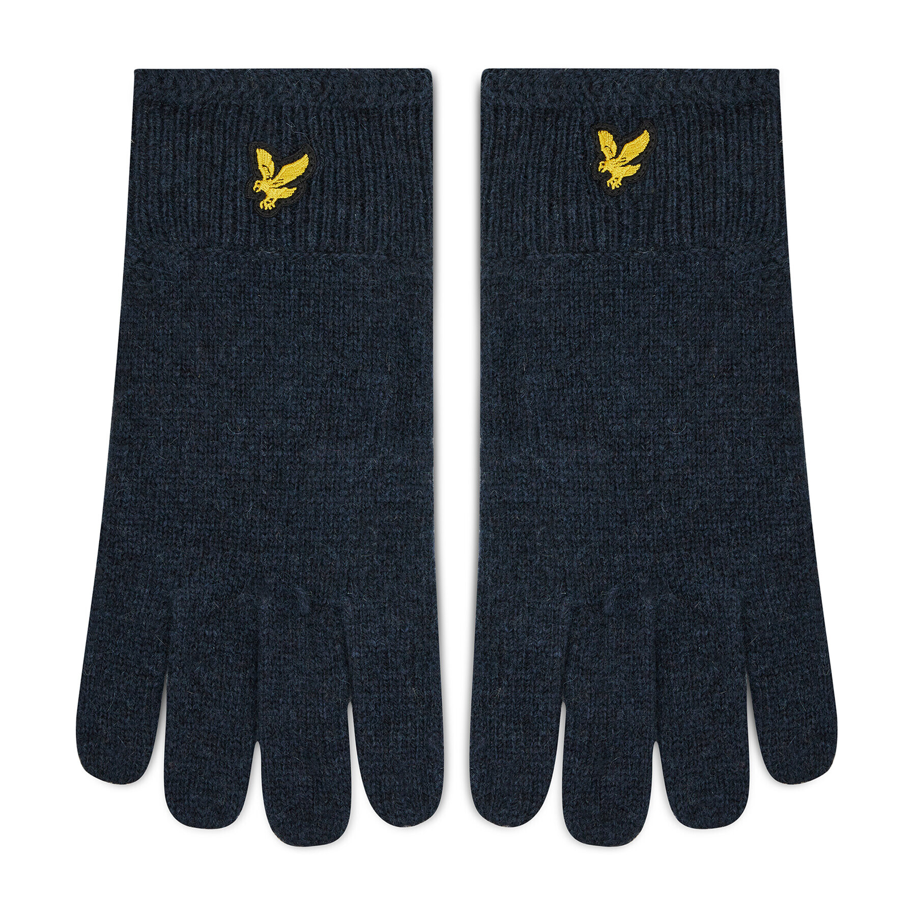 Lyle & Scott Pánske rukavice Racked Rib Gloves GL304CL Tmavomodrá - Pepit.sk