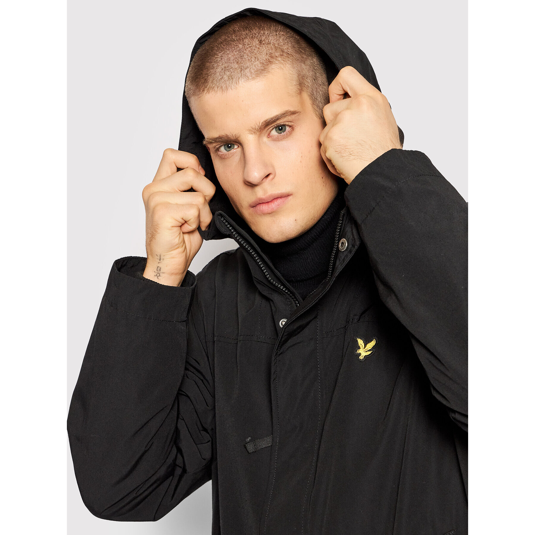 Lyle & Scott Parka JK1517V Čierna Regular Fit - Pepit.sk