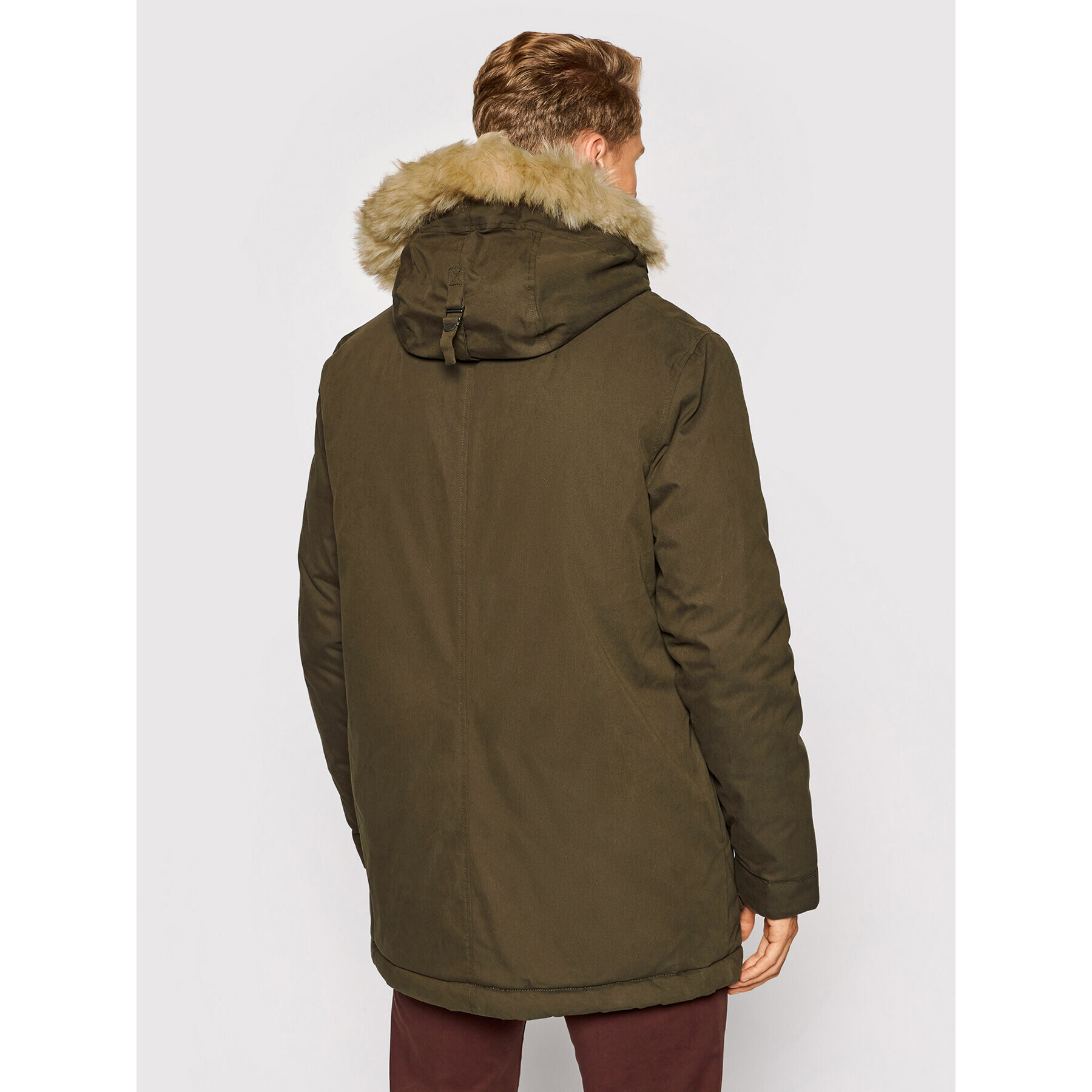 Lyle & Scott Parka JK1536V Zelená Regular Fit - Pepit.sk