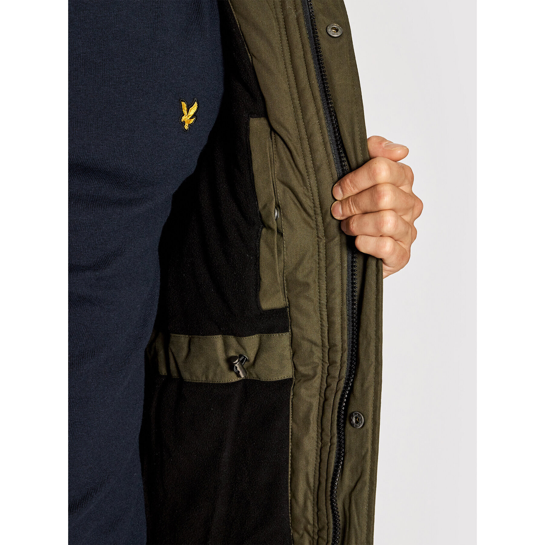 Lyle & Scott Parka JK1536V Zelená Regular Fit - Pepit.sk