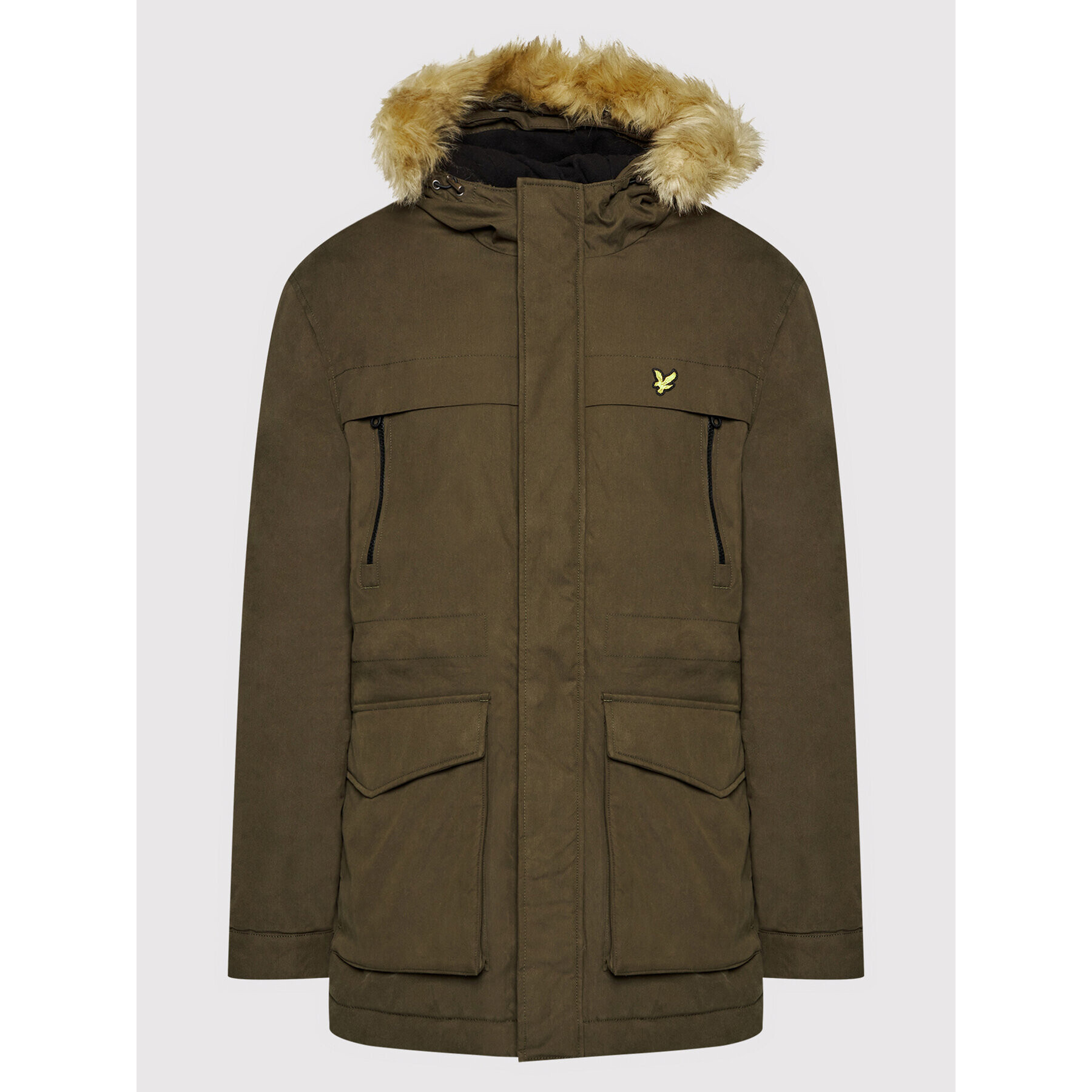 Lyle & Scott Parka JK1536V Zelená Regular Fit - Pepit.sk