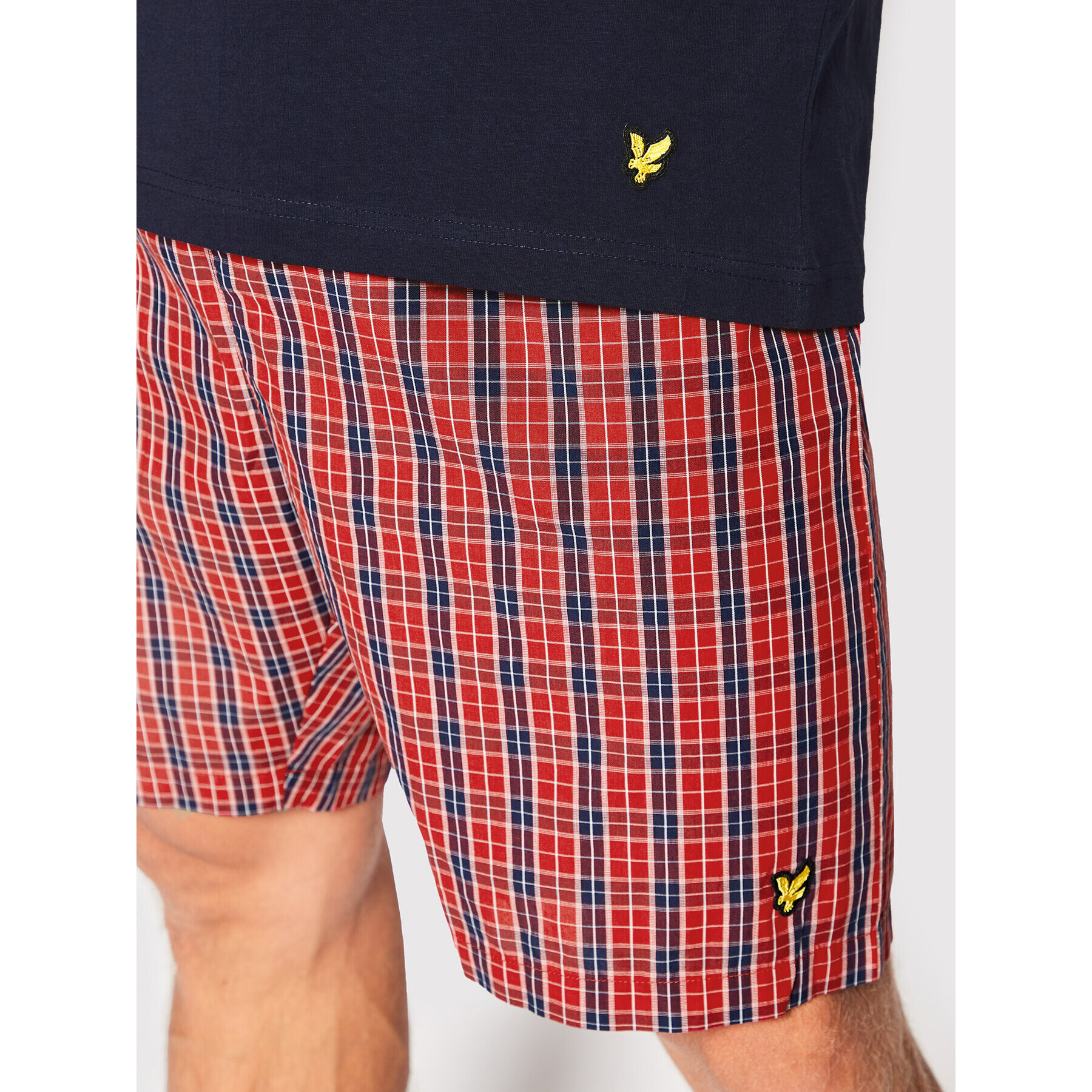 Lyle & Scott Pyžamo Kyle LSLSET903 Farebná Regular Fit - Pepit.sk