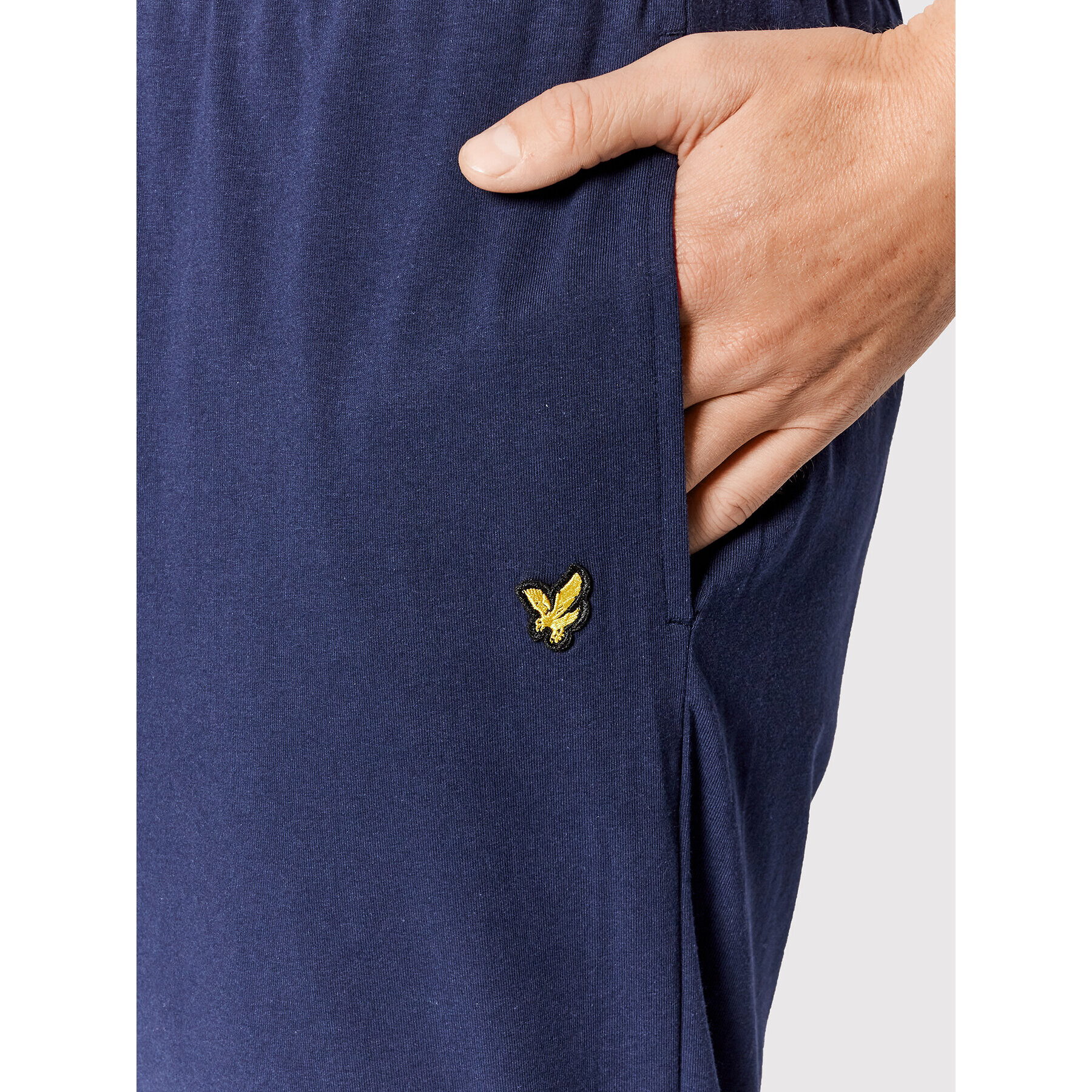 Lyle & Scott Pyžamové nohavice Ezra LSPANT905 Tmavomodrá - Pepit.sk