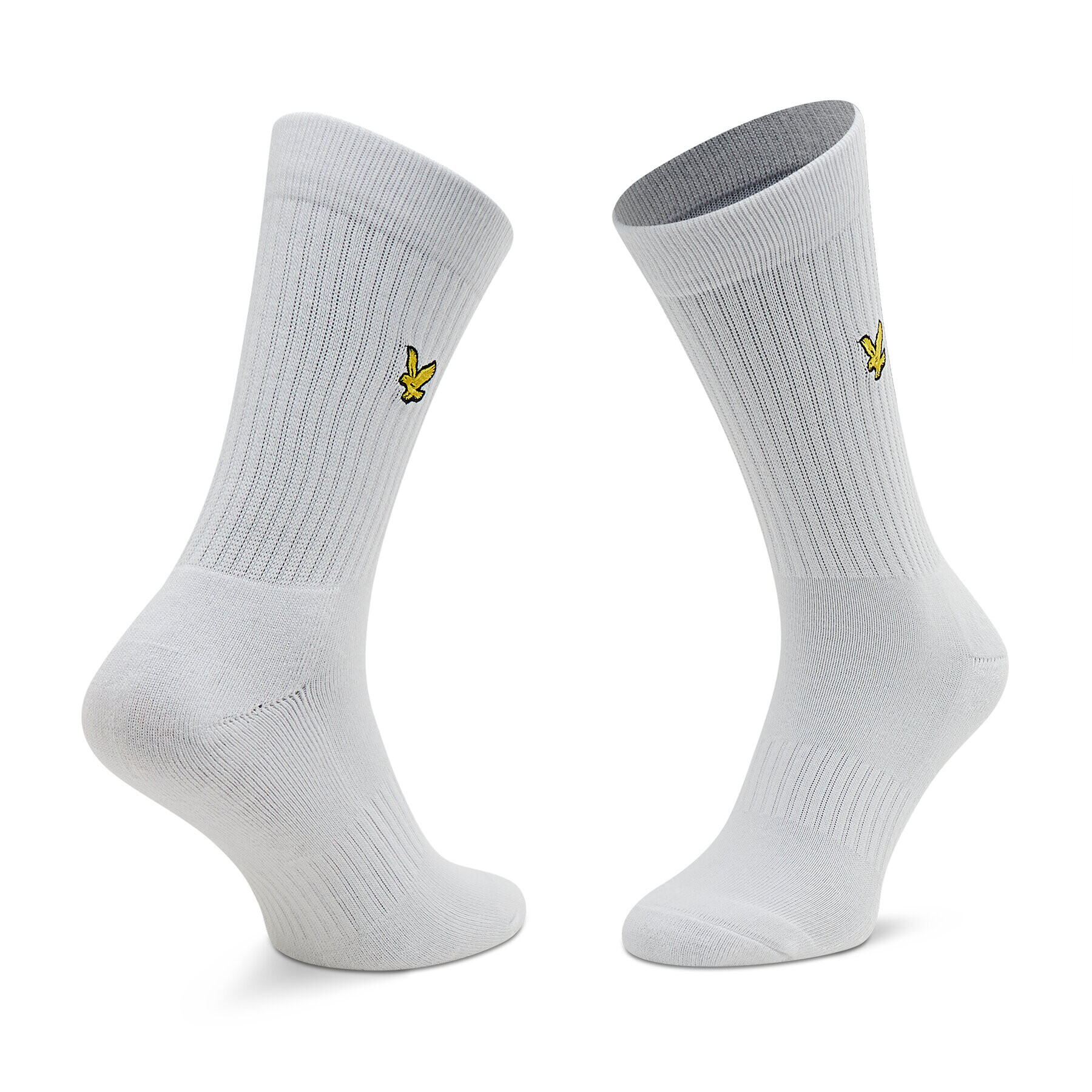 Lyle & Scott Súprava 3 párov vysokých pánskych ponožiek Hamilton LS-SPRT-SK-502-3321 r.40-46 Biela - Pepit.sk