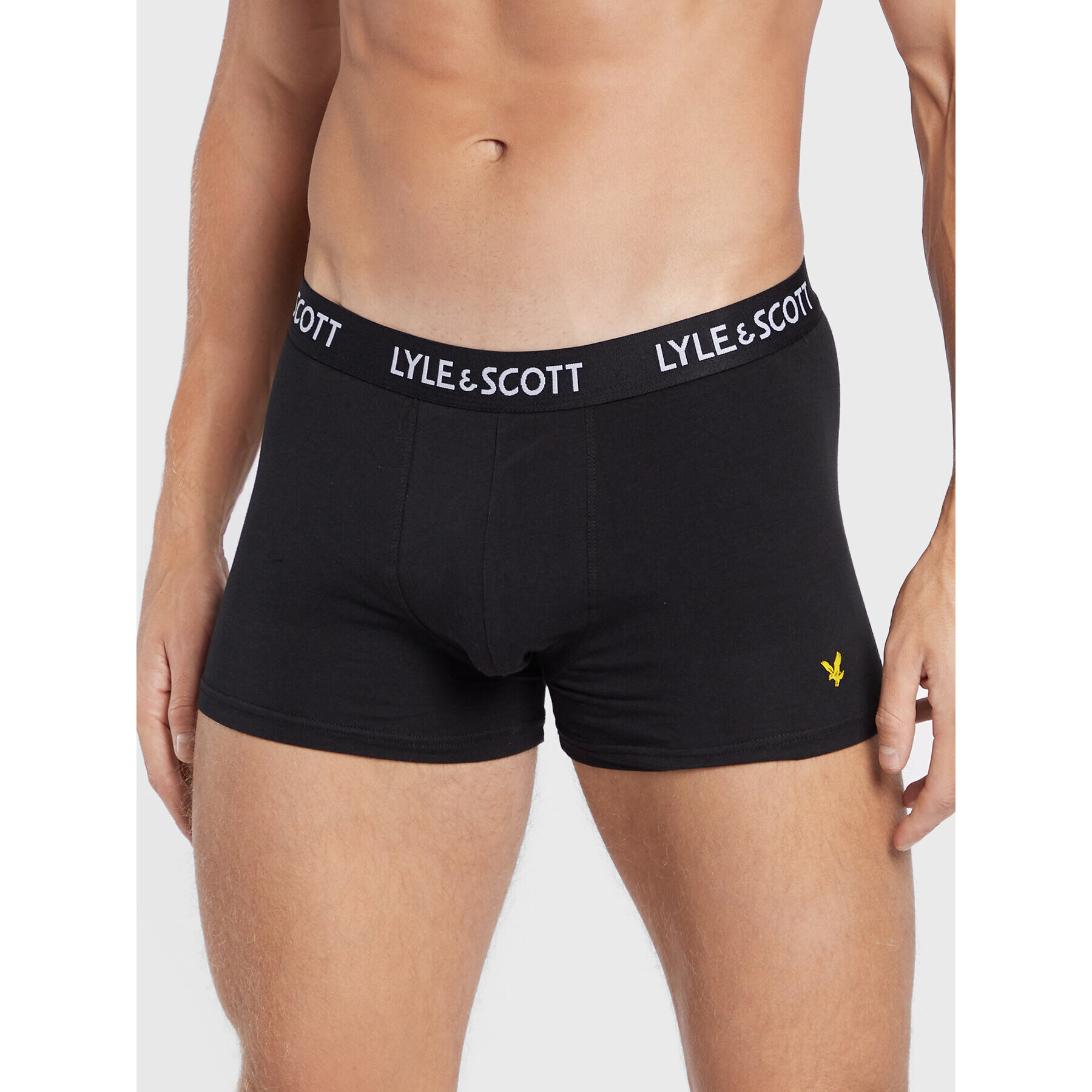 Lyle & Scott Súprava 5 kusov boxeriek Miller LS5UW005 Čierna - Pepit.sk