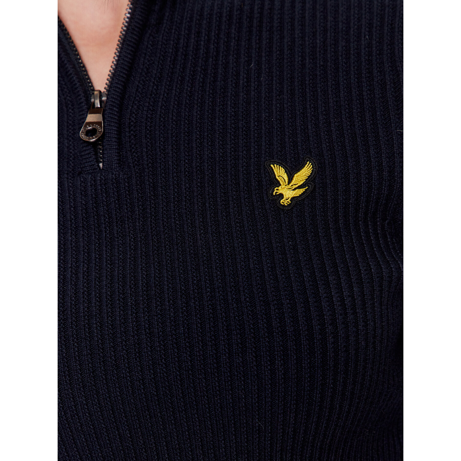 Lyle & Scott Sveter KNW1801V Tmavomodrá Regular Fit - Pepit.sk