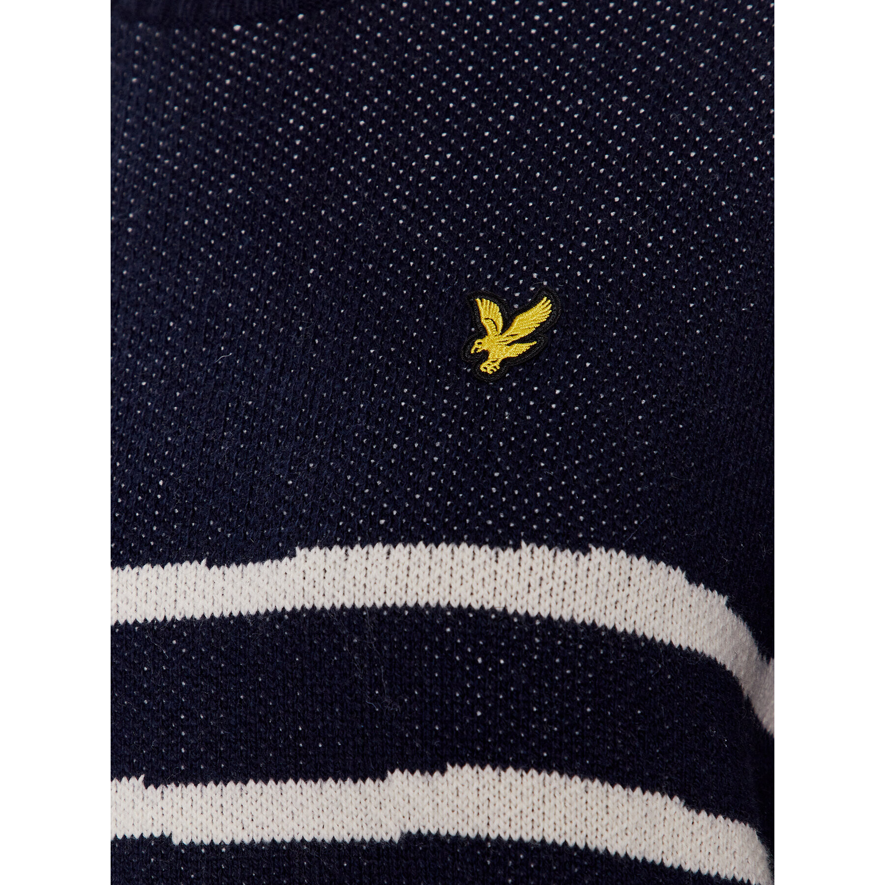 Lyle & Scott Sveter KNW1802V Tmavomodrá Regular Fit - Pepit.sk