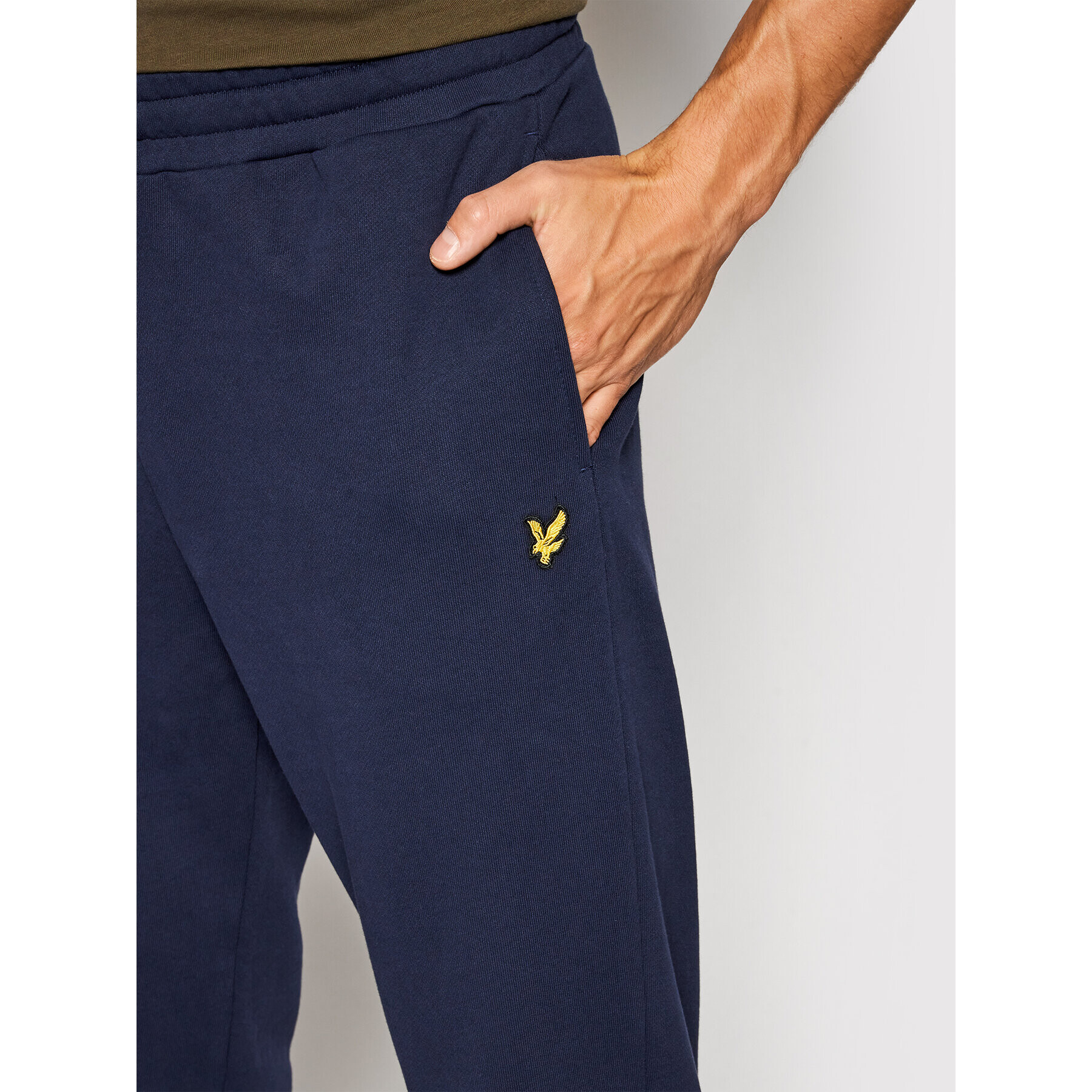 Lyle & Scott Teplákové nohavice ML720VOG Tmavomodrá Regular Fit - Pepit.sk