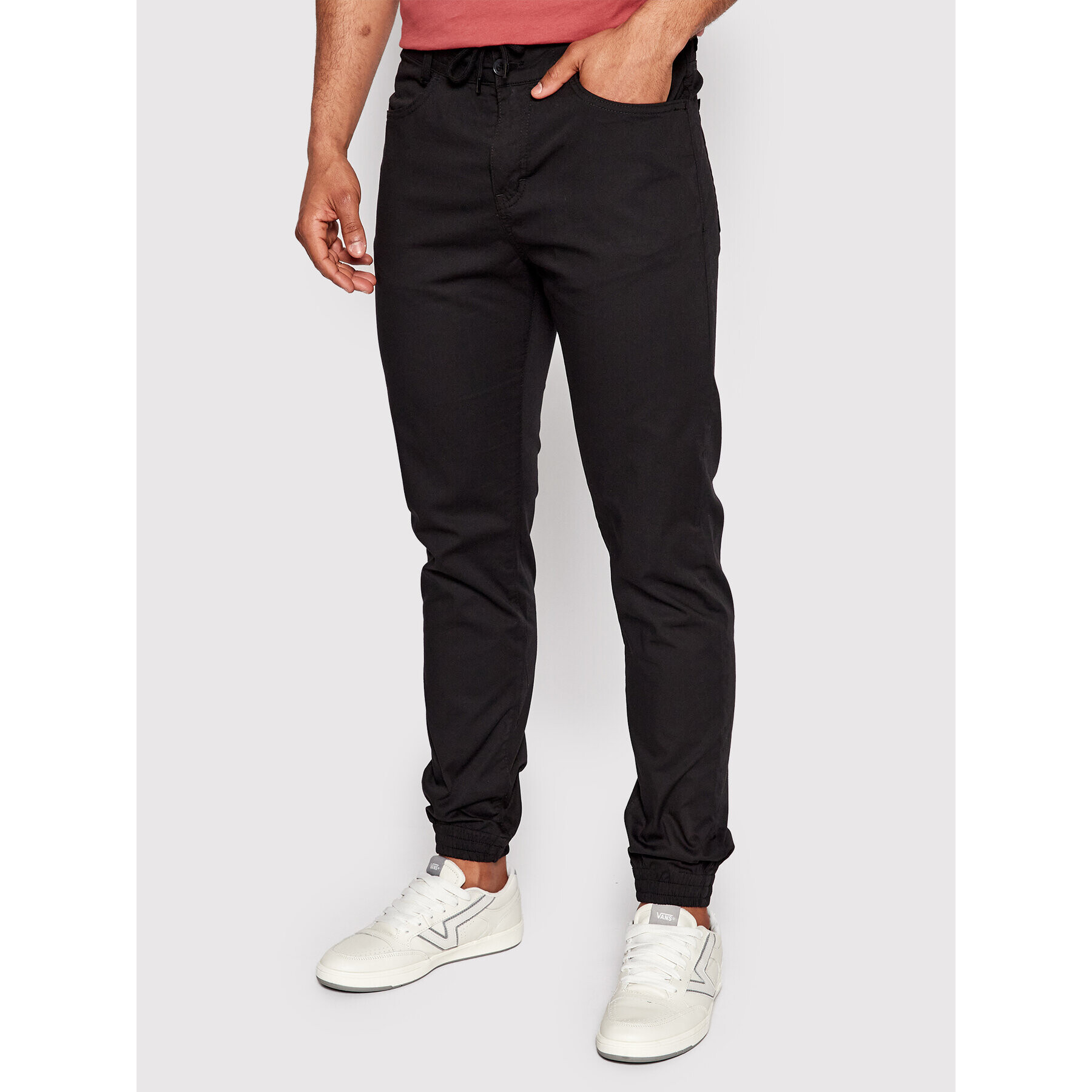 Makia Jogger nohavice Nautical M70002 Čierna Regular Fit - Pepit.sk