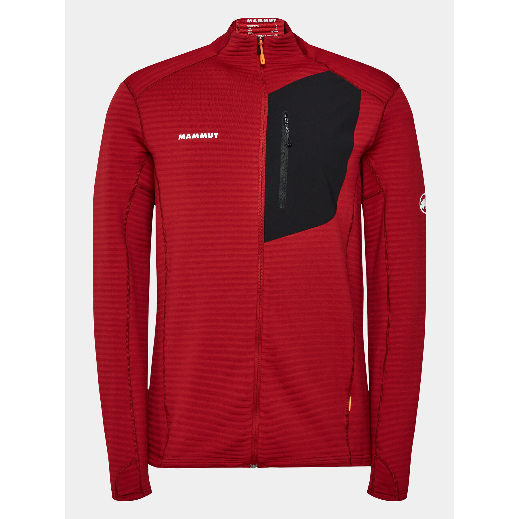 Mammut Funkčná mikina Taiss Light ML Jacket 1014-04550-3734-113 Čierna Athletic Fit - Pepit.sk