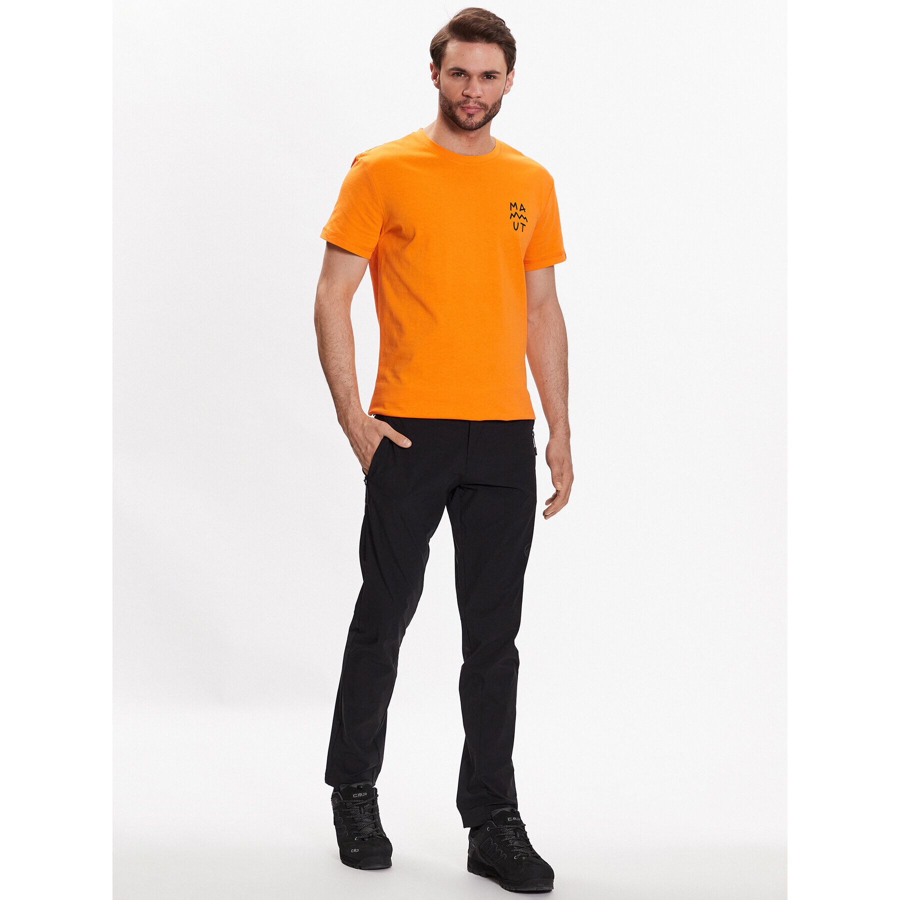 Mammut Tričko 1017-05210 Oranžová Regular Fit - Pepit.sk