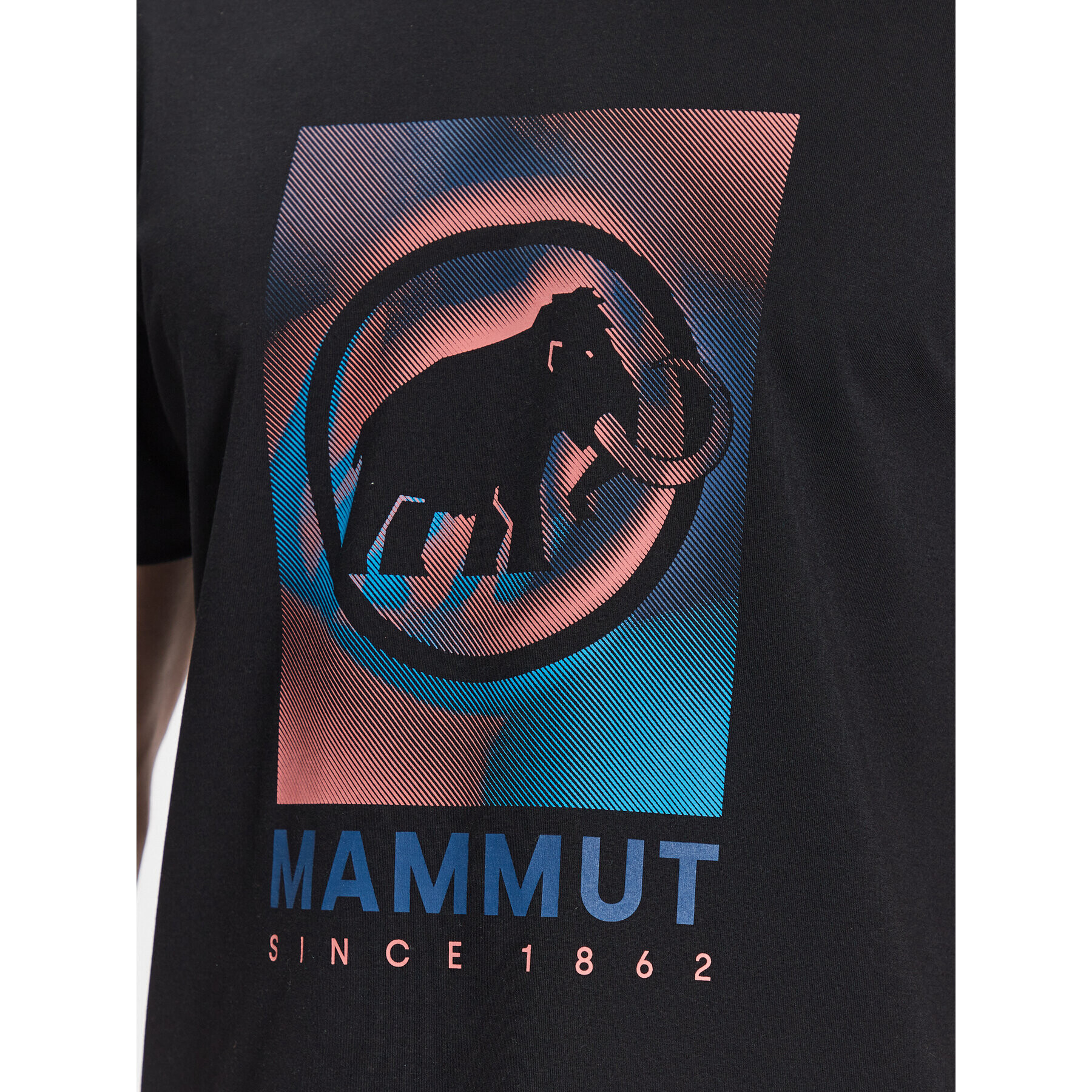 Mammut Tričko 1017-05260 Čierna Regular Fit - Pepit.sk