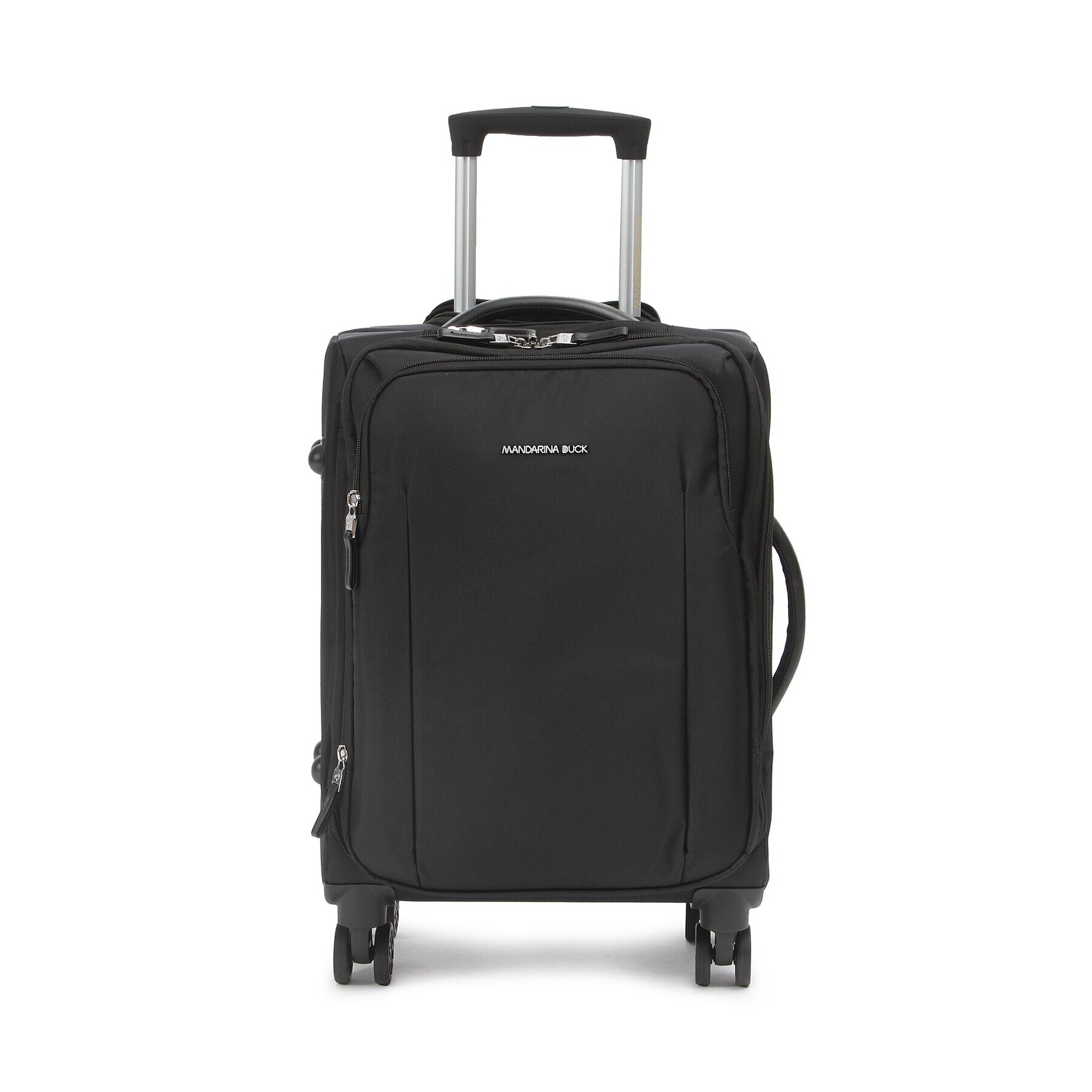 Mandarina Duck Malý textilný kufor Trolley Cabin Exp P10JLV01651 Čierna - Pepit.sk