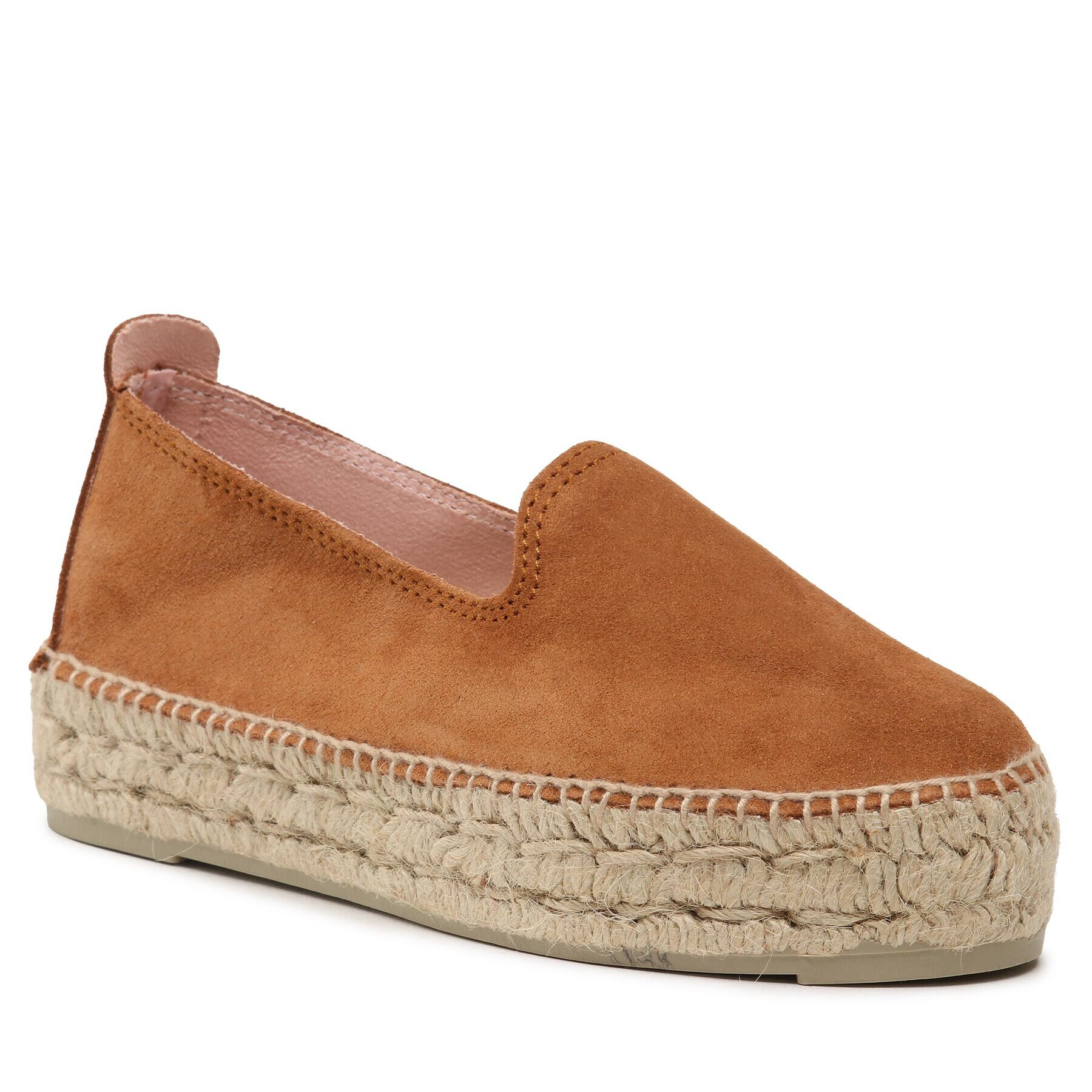 Manebi Espadrilky Double Sole Espadrilles R 3.9 D0 Hnedá - Pepit.sk