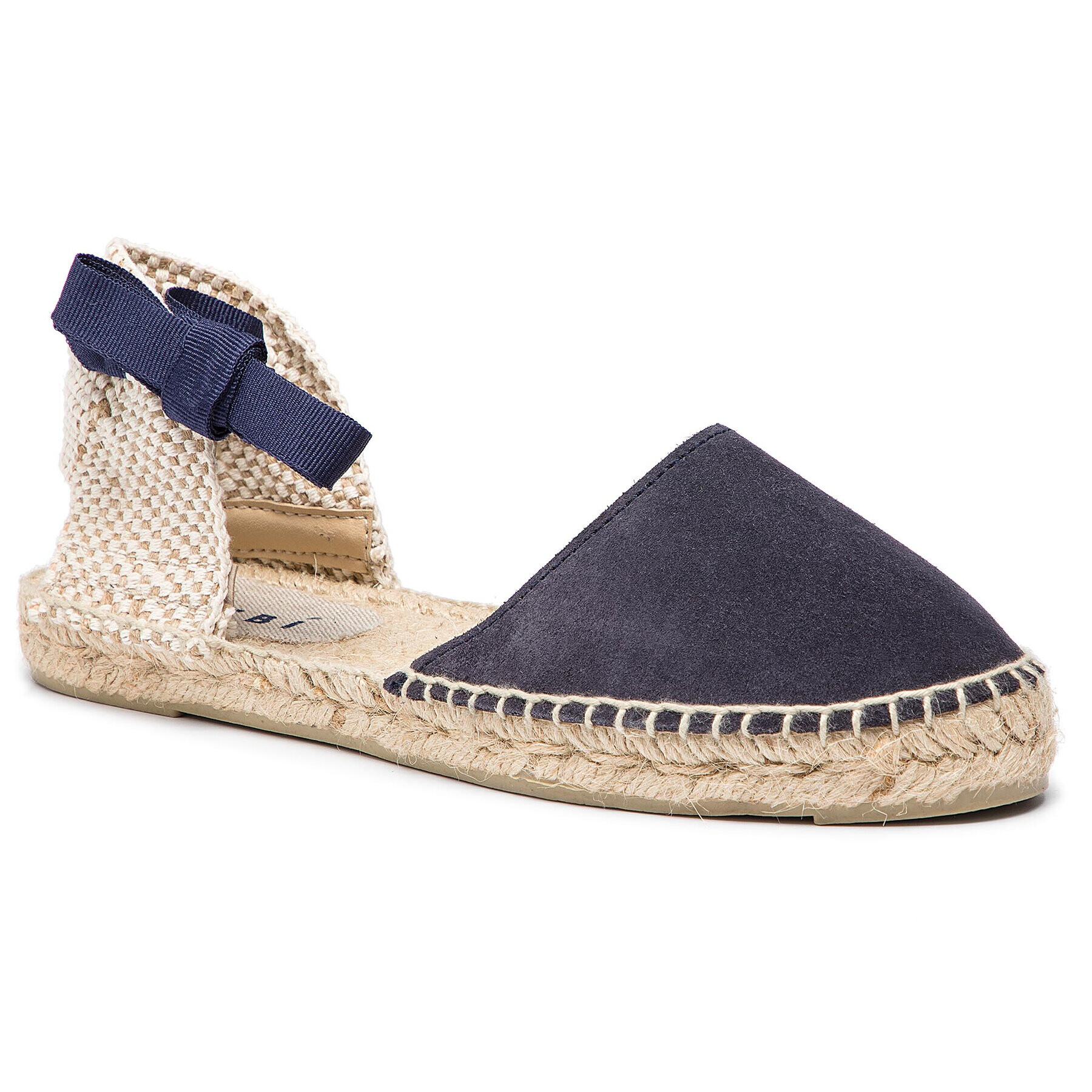 Manebi Espadrilky Flat Valenciana K 1.5 P0 Tmavomodrá - Pepit.sk