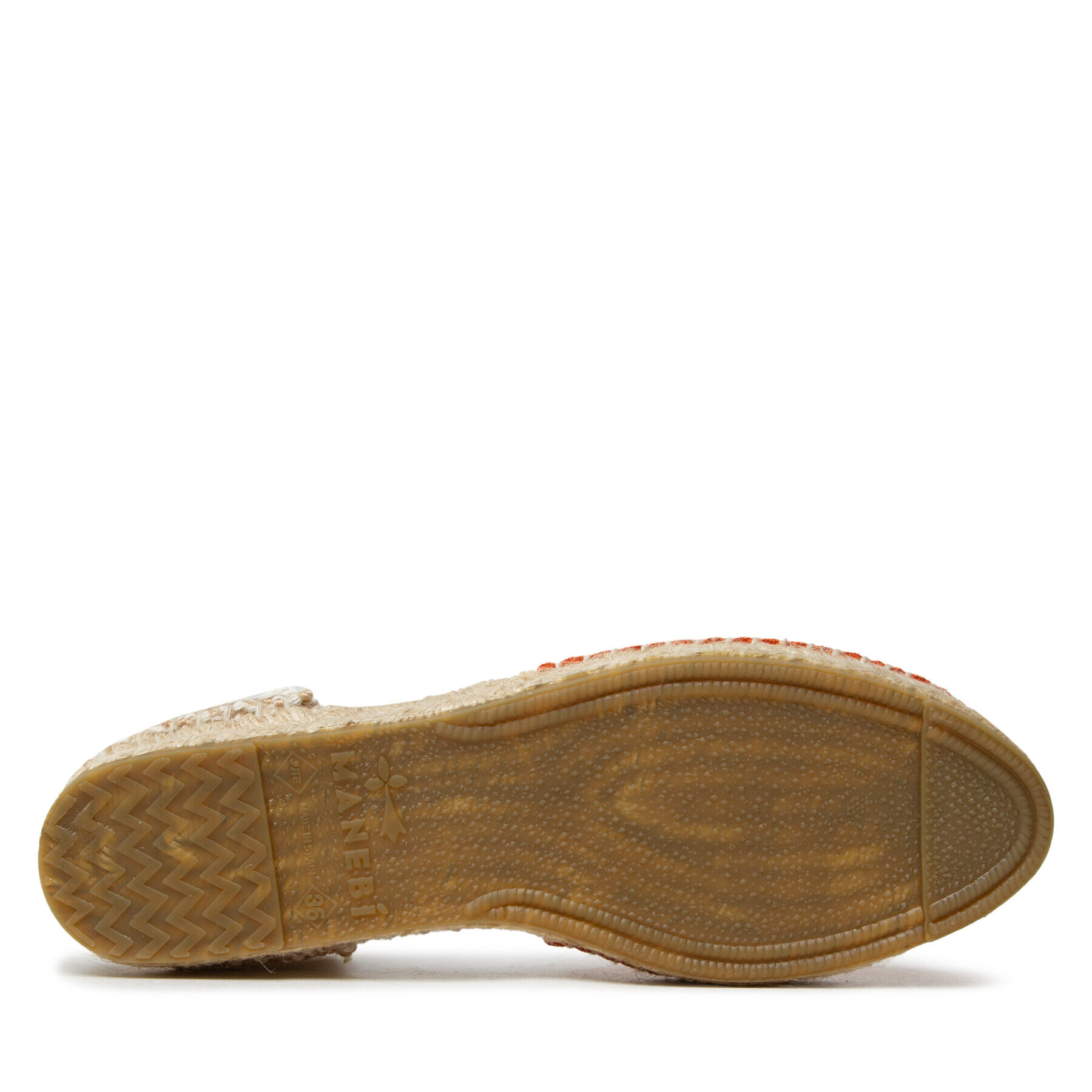 Manebi Espadrilky Flat Valenciana R 3.3 P0 Oranžová - Pepit.sk