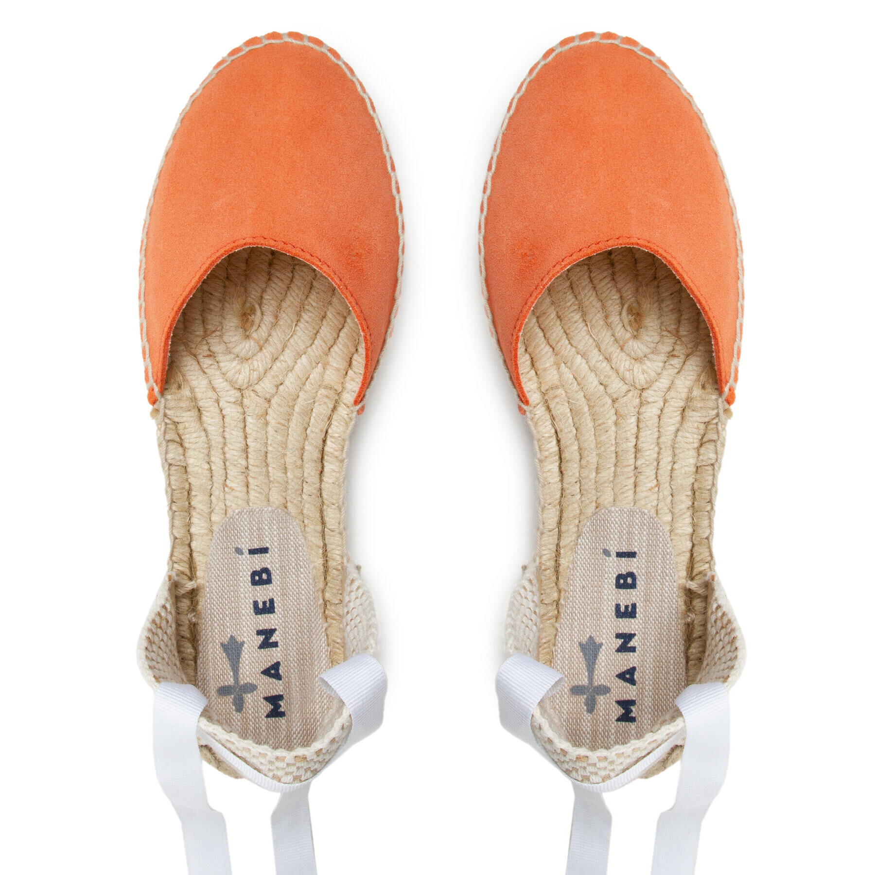 Manebi Espadrilky Flat Valenciana R 3.3 P0 Oranžová - Pepit.sk